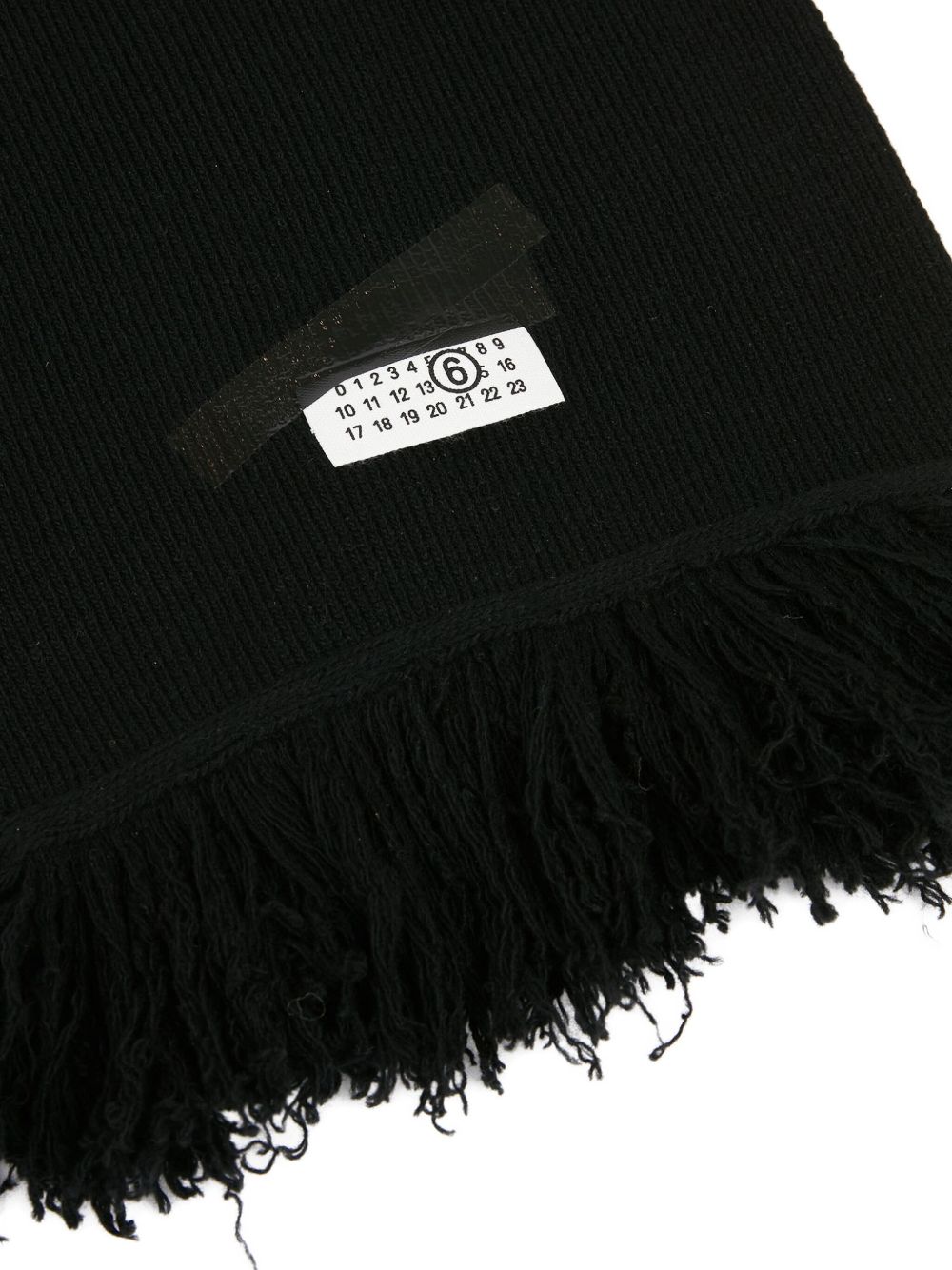 Ribbed Fringed Scarf Maison margiela оригінал – Купити в Україні – детальний вид