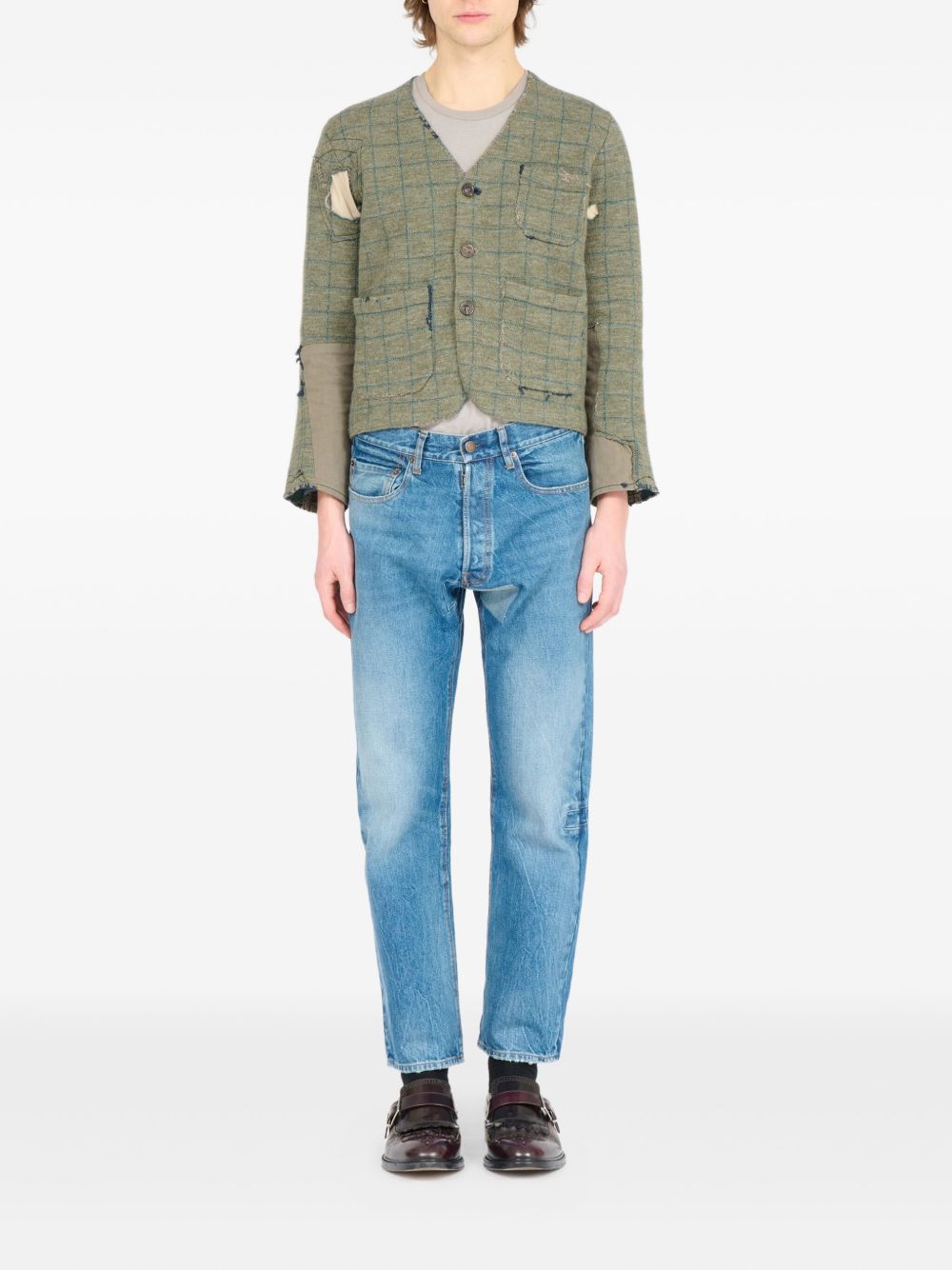 Virgin-Wool Cardigan Maison margiela оригінал – Купити в Україні – збільшений вид