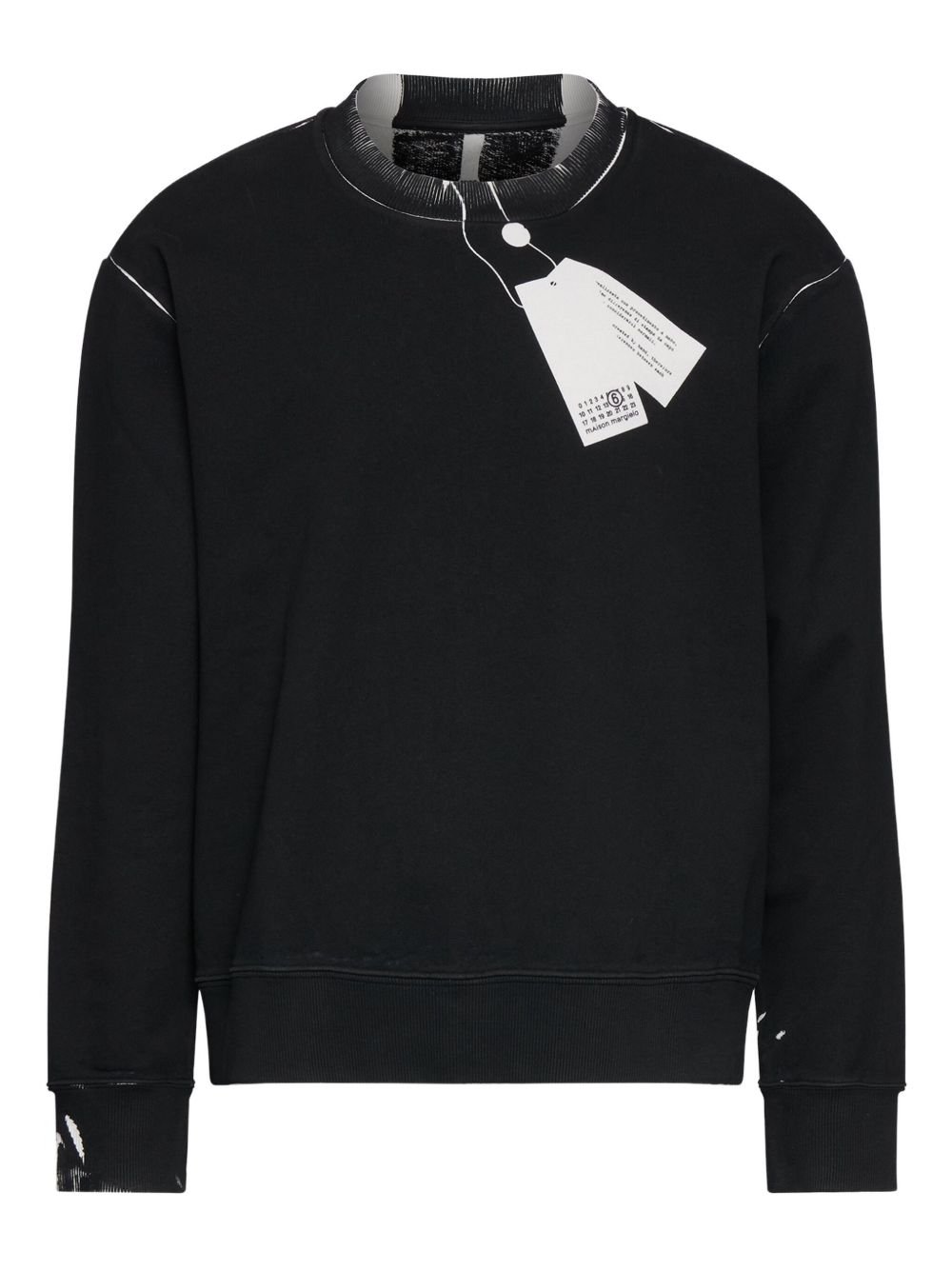 Cotton Sweatshirt Maison margiela – Гарантія оригінальності – боковий вид