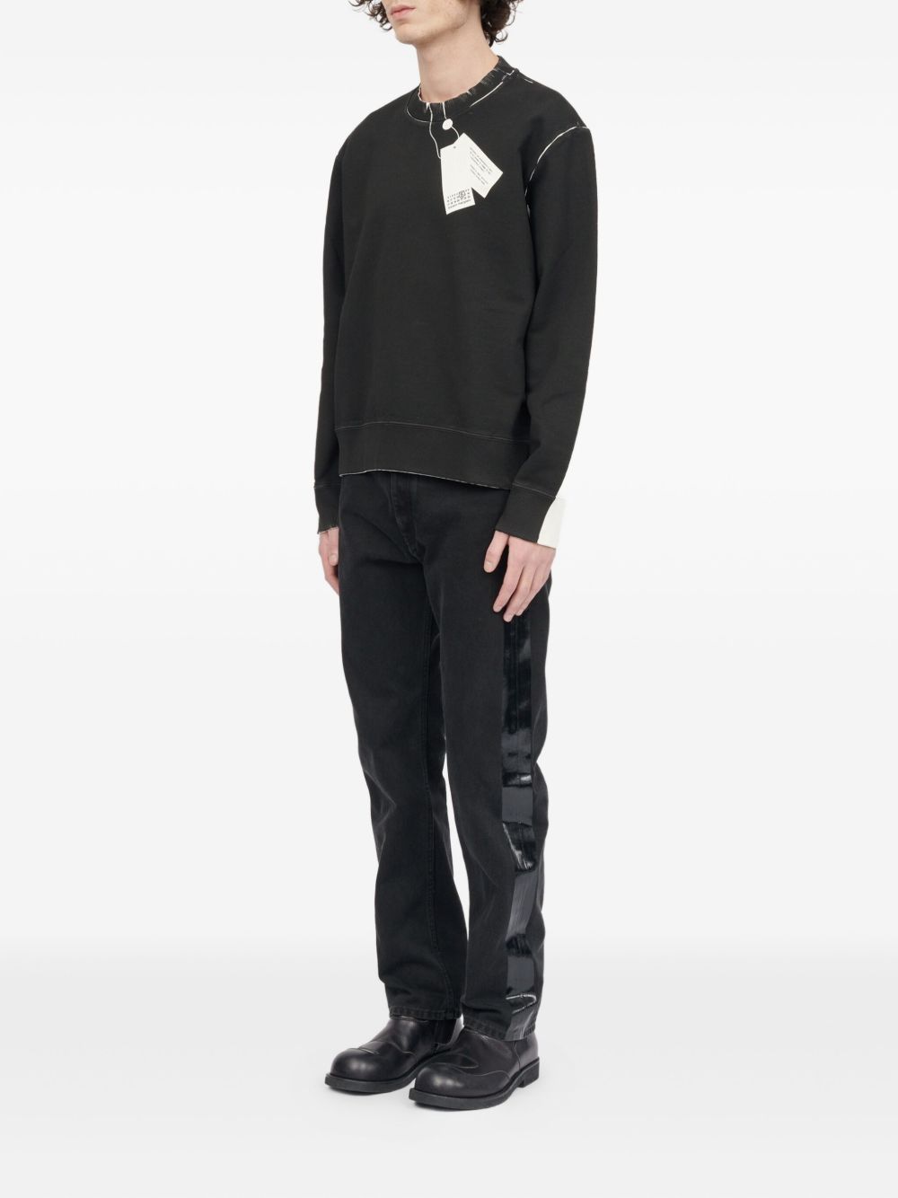 Cotton Sweatshirt Maison margiela – Гарантія оригінальності – детальний вид