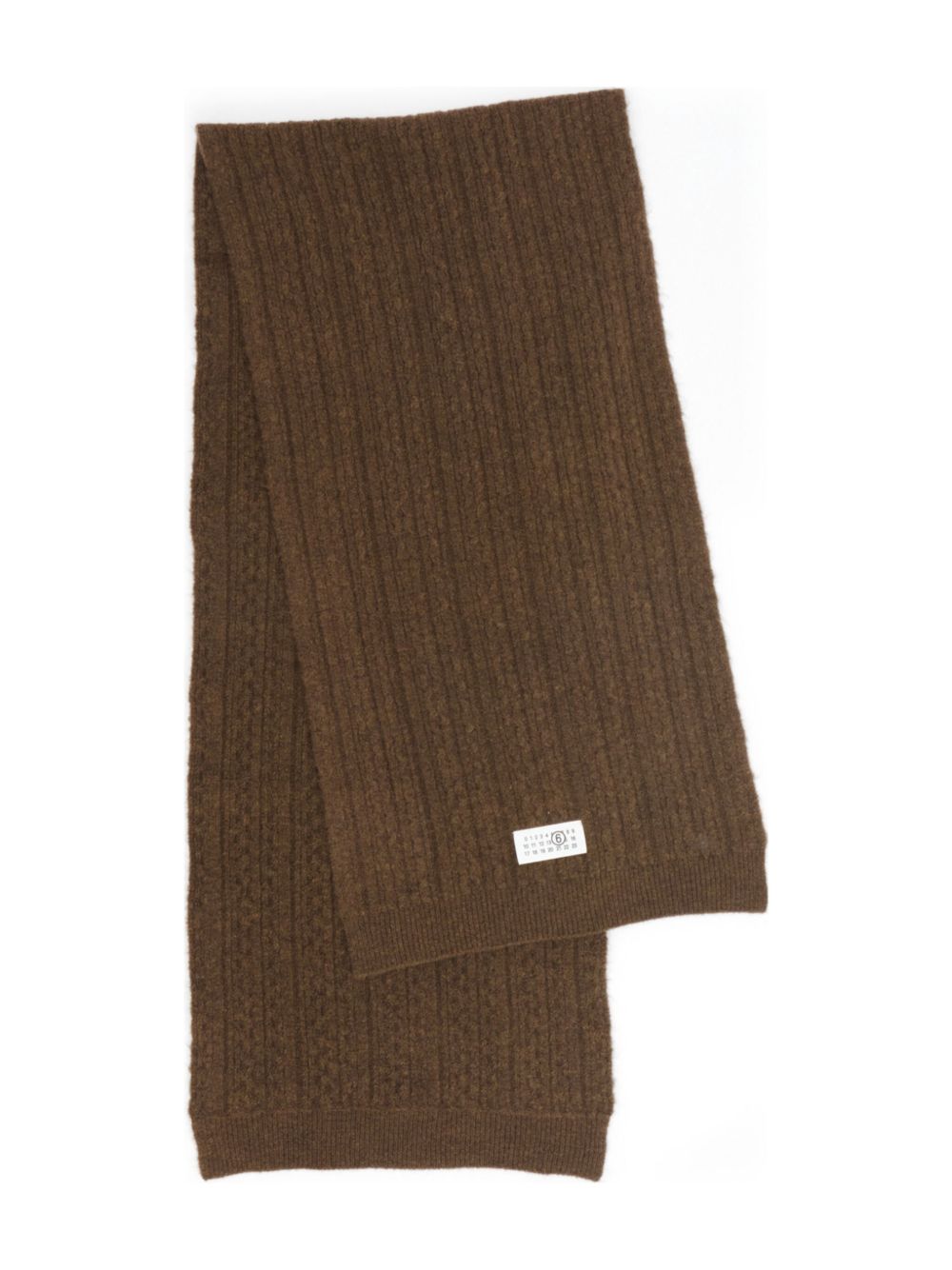 Ribbed Scarf Maison margiela – Гарантія оригінальності – боковий вид