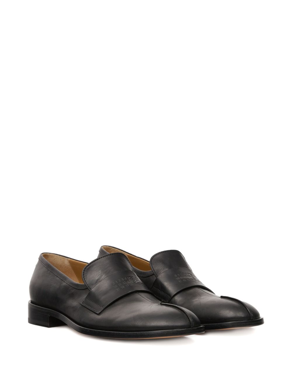 Tabi Leather Loafers Maison margiela оригінал – Купити в Україні – вид ззаду