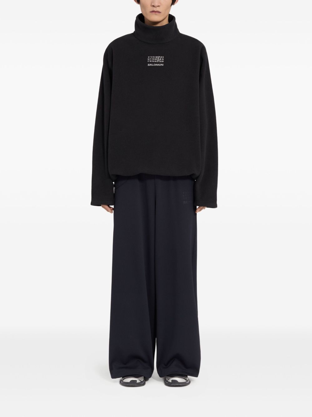 Logo Turtleneck Sweatshirt Maison margiela – Гарантія оригінальності – збільшений вид