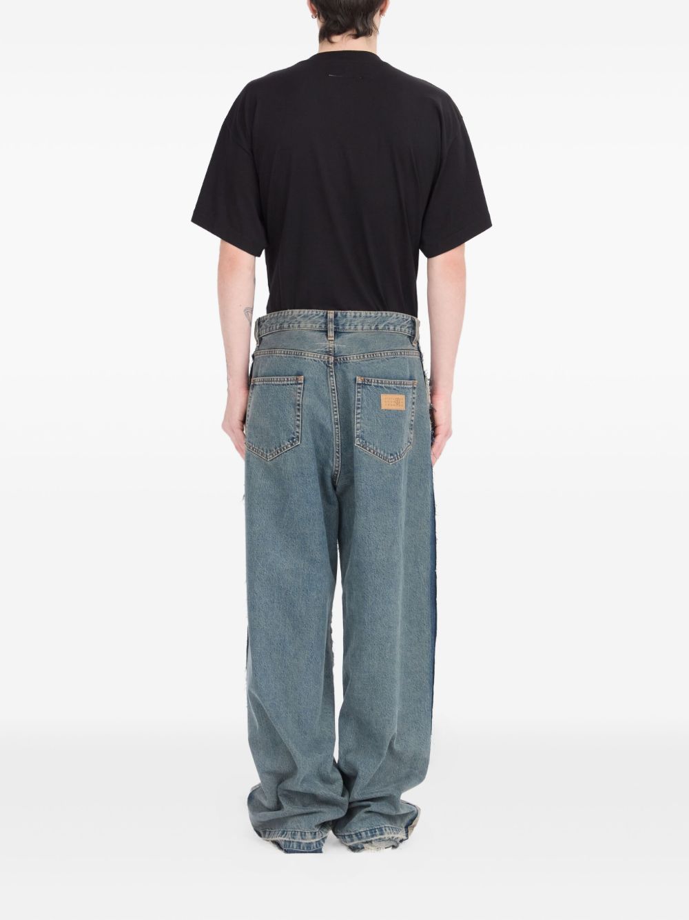 Inside-Out Straight-Leg Jeans Maison margiela – Гарантія оригінальності – детальний вид
