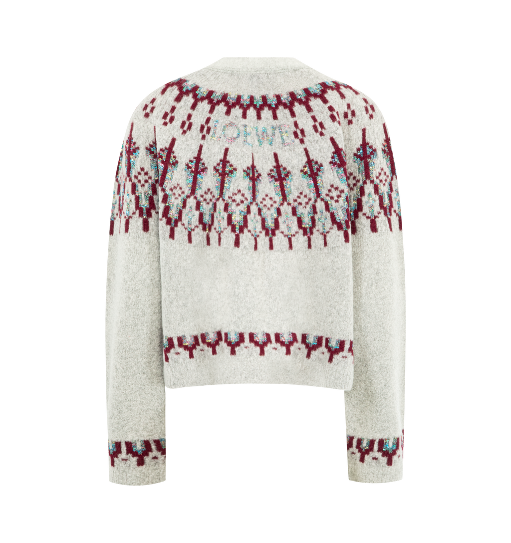 Оригінальна Cardigan Loewe – вид ззаду