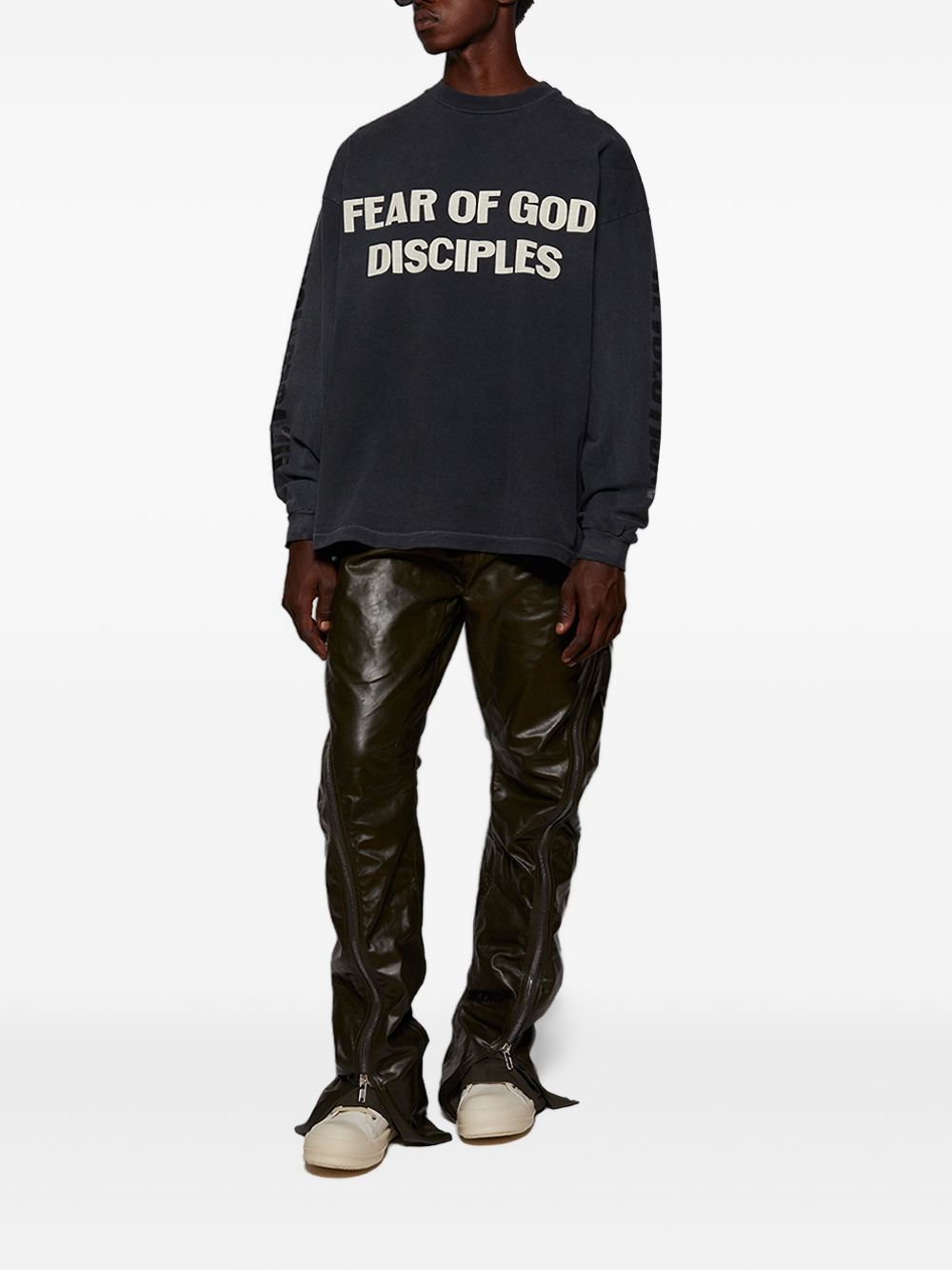 Long-Sleeve Cotton T-Shirt Fear of god оригінал – Купити в Україні – вид ззаду