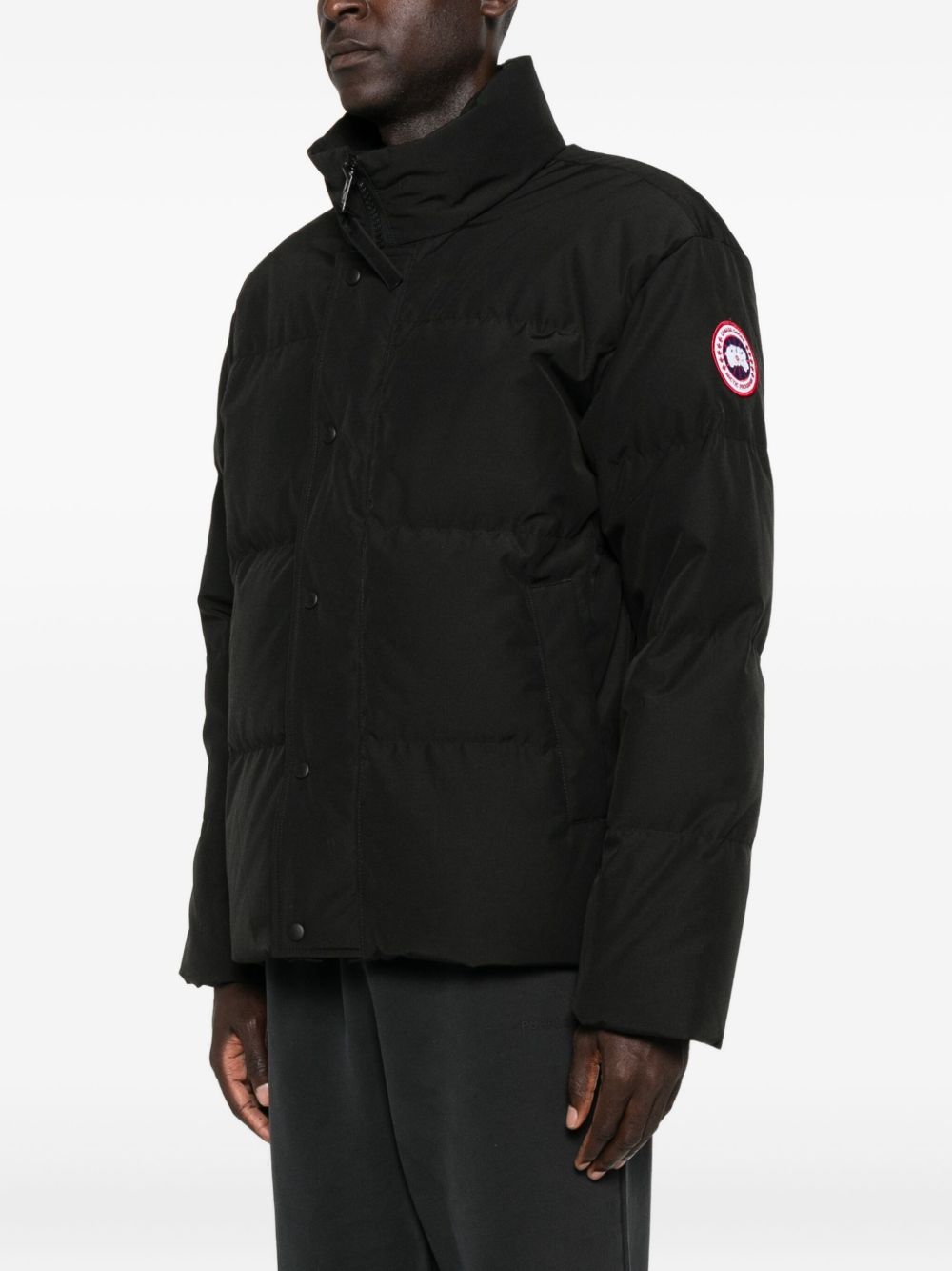 Bayview Quilted Parka Coat Canada goose оригінал – Купити в Україні – вид ззаду