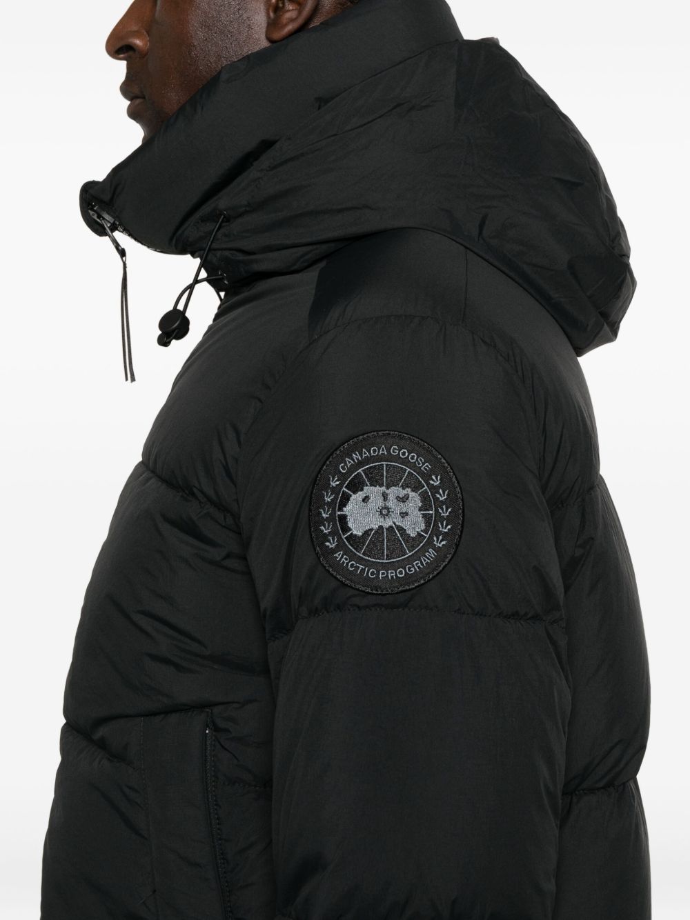 Logo-Motif Puffer Jacket Canada goose – Гарантія оригінальності – збільшений вид