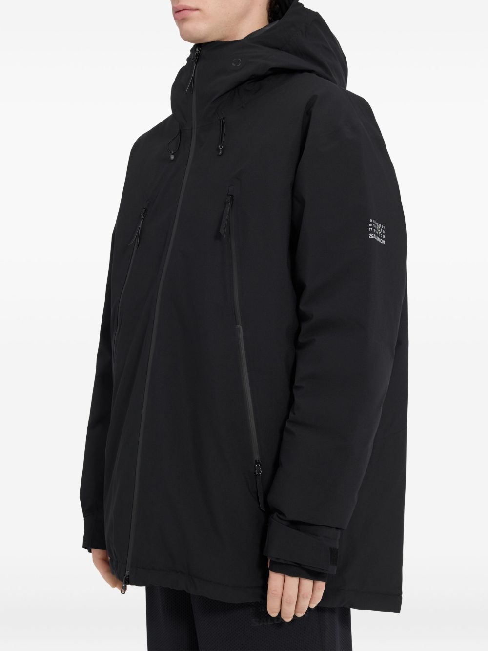 Hooded Zip-Front Jacket Maison margiela – Гарантія оригінальності – збільшений вид