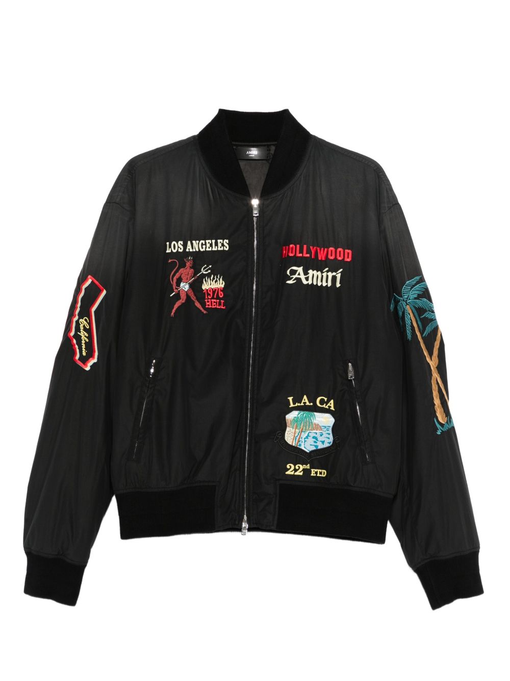 Embellished Bomber Jacket Amiri – Гарантія оригінальності – боковий вид