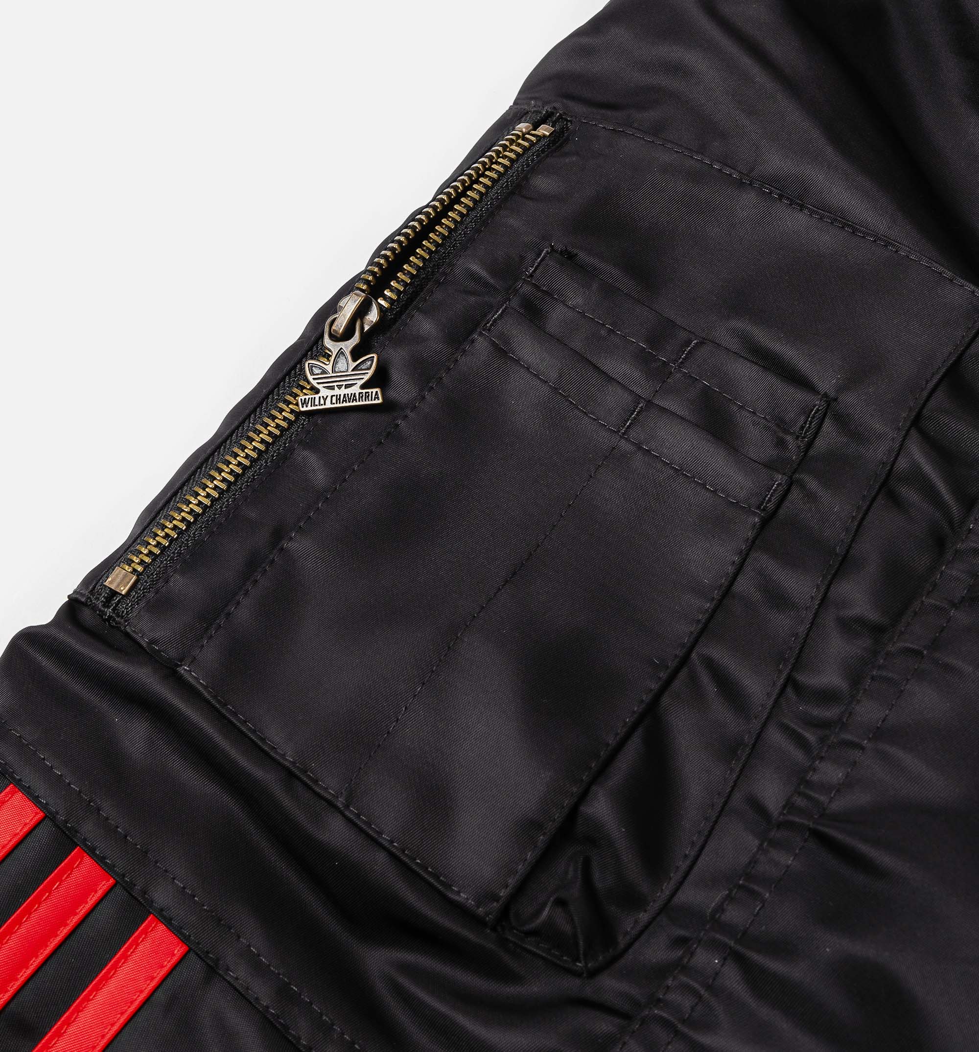 Willy Chavarria X Adidas Zipped Bomber Mens Jacket Adidas оригінал – Купити в Україні – збільшений вид - ADIDAS