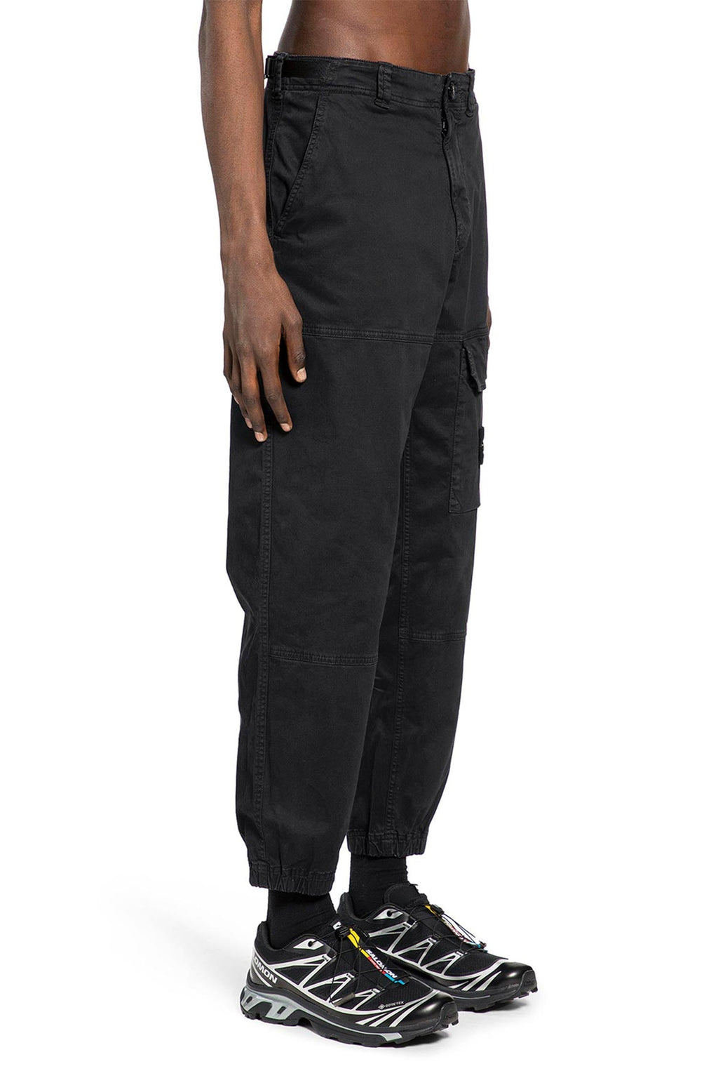 3100033 Old Effect Twill Cargo Pants Stone island – Гарантія оригінальності – детальний вид