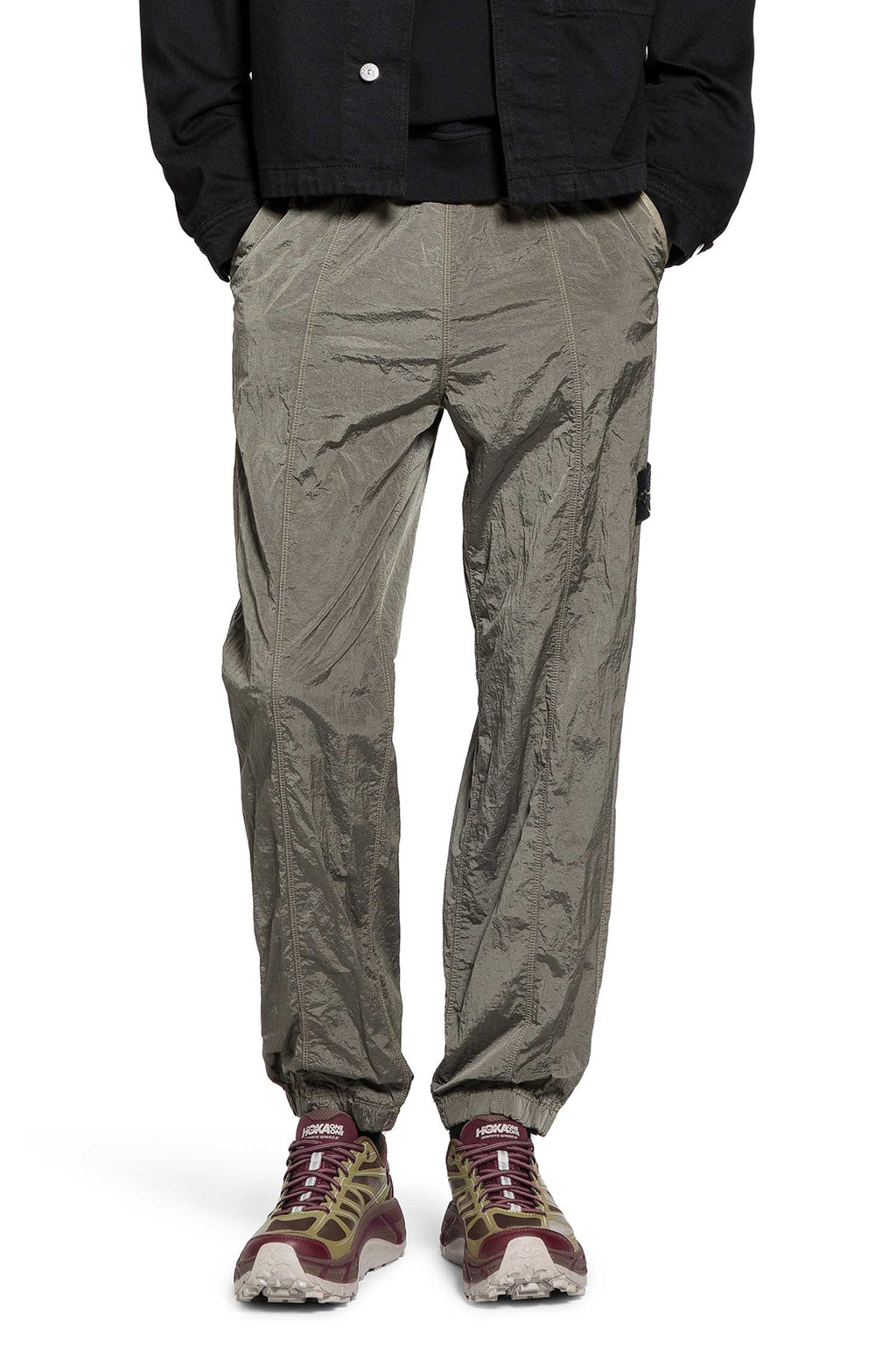 Cotton Cargo Trousers Stone island оригінал – Купити в Україні – боковий вид