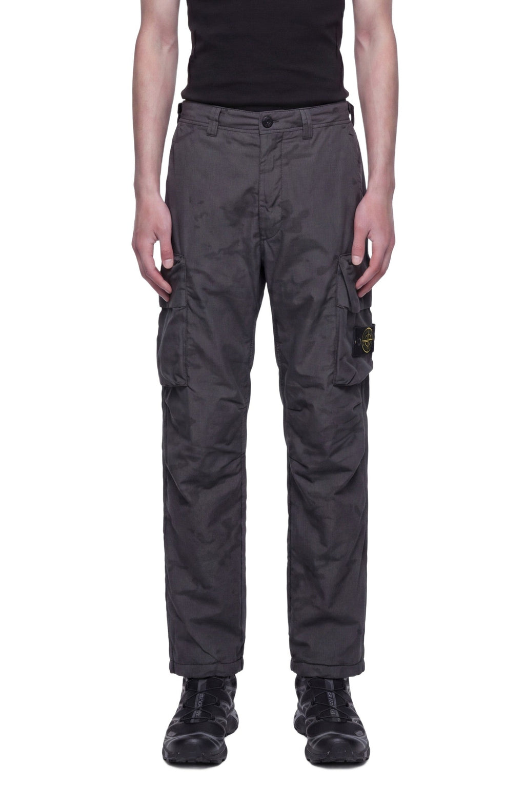 3100036 Micro Ripstop Cargo Trousers Stone island – Гарантія оригінальності – боковий вид