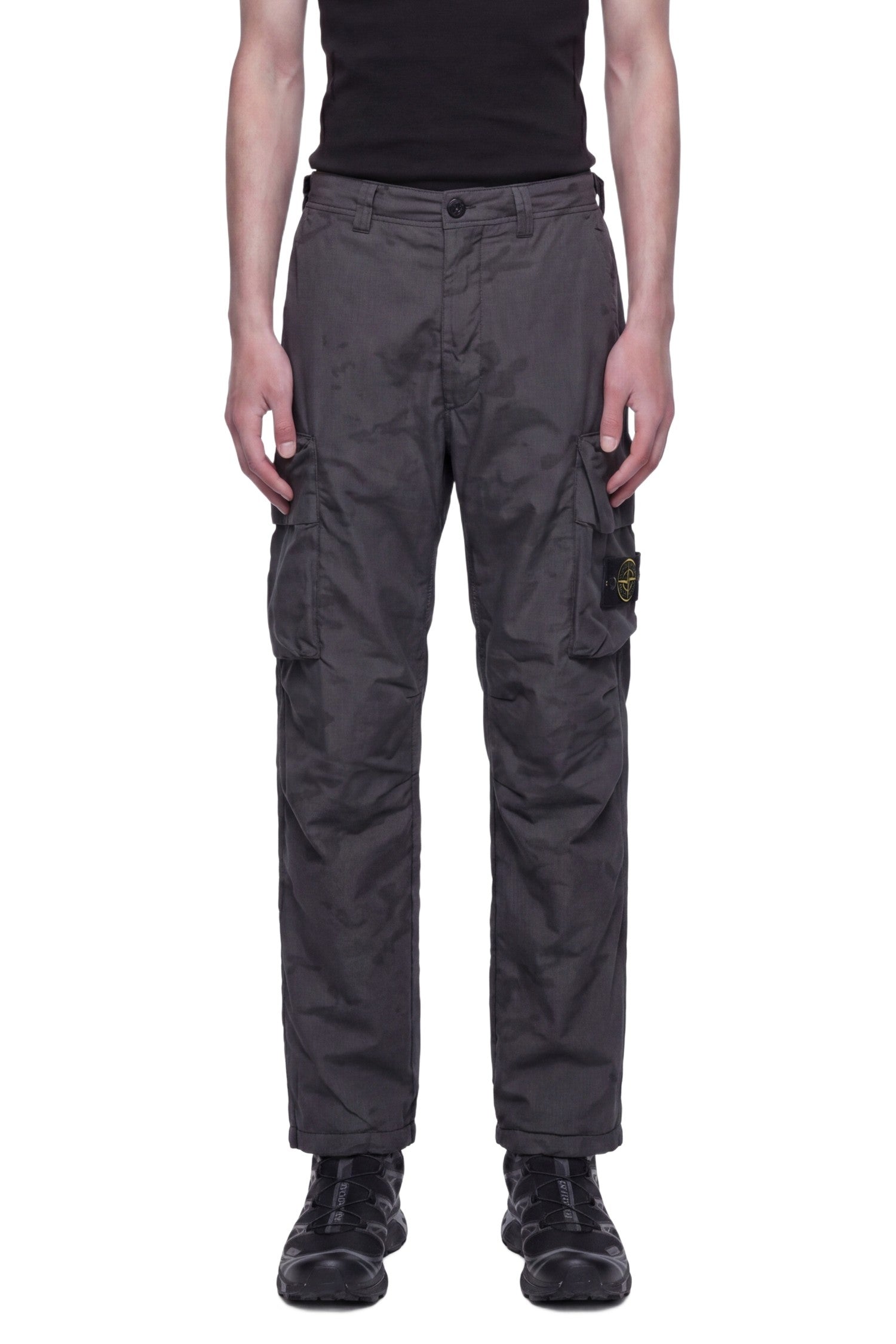 3100036 Micro Ripstop Cargo Trousers Stone island – Гарантія оригінальності – боковий вид