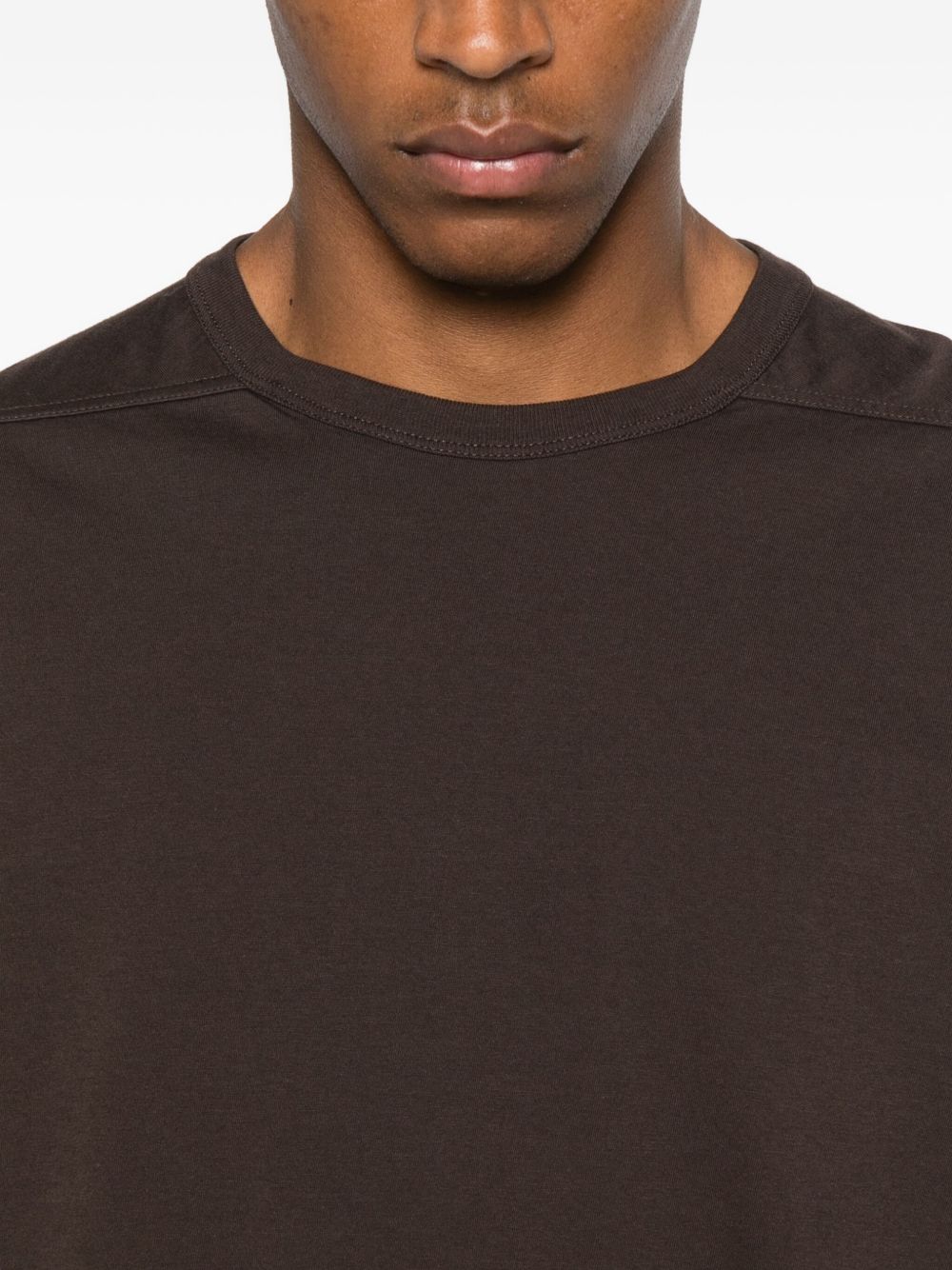 Оригінальна Short-Sleeved Organic-Cotton T-Shirt Rick owens – вид ззаду