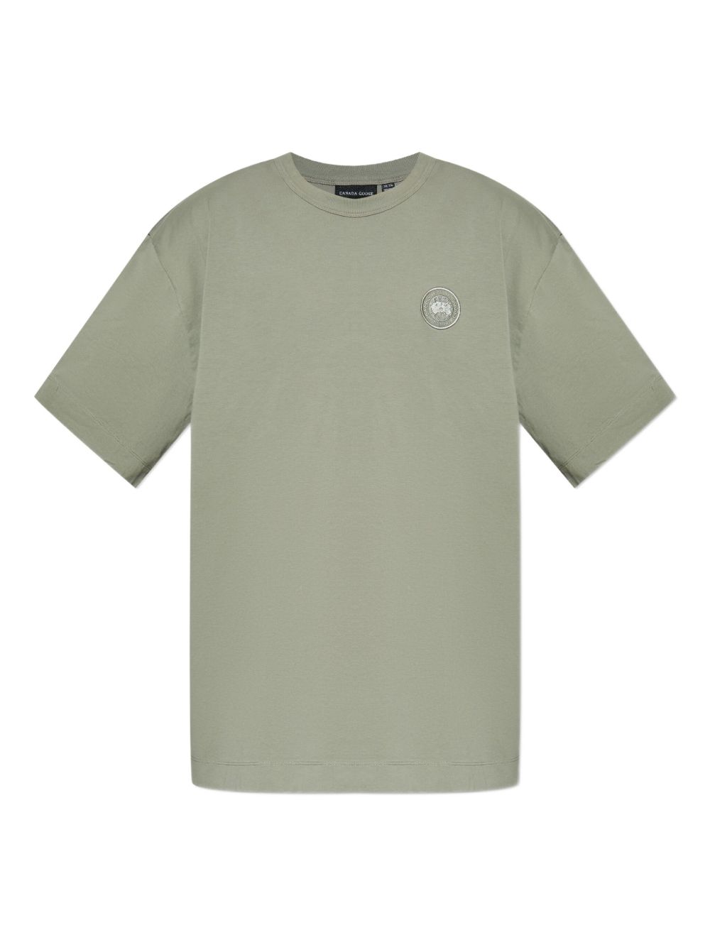 Arctic Program Embroidered Cotton T-Shirt Canada goose оригінал – Купити в Україні – боковий вид