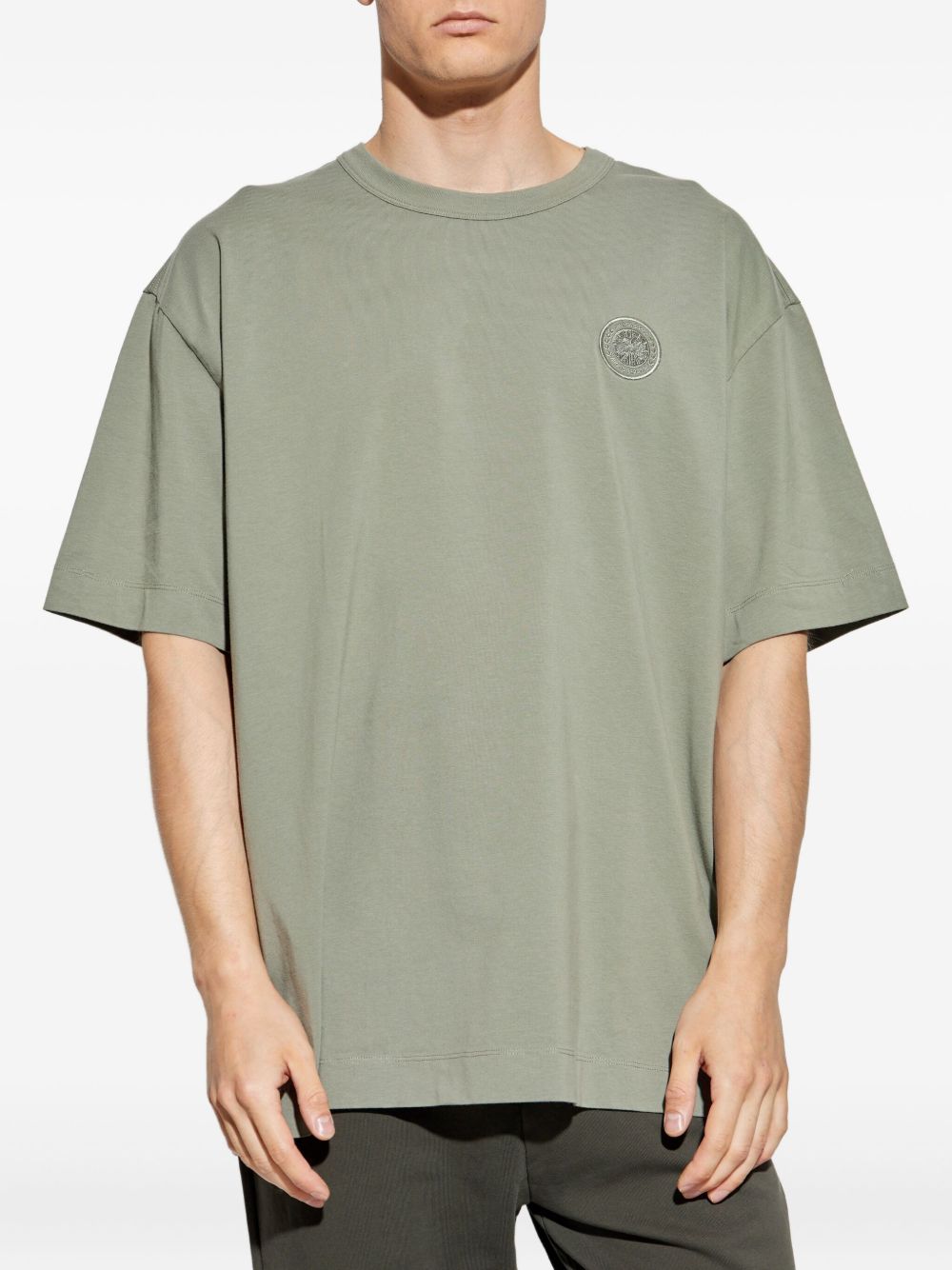 Arctic Program Embroidered Cotton T-Shirt Canada goose оригінал – Купити в Україні – збільшений вид