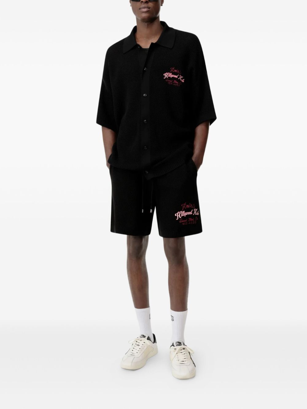 Embroidered Knitted Shirt Amiri оригінал – Купити в Україні – збільшений вид