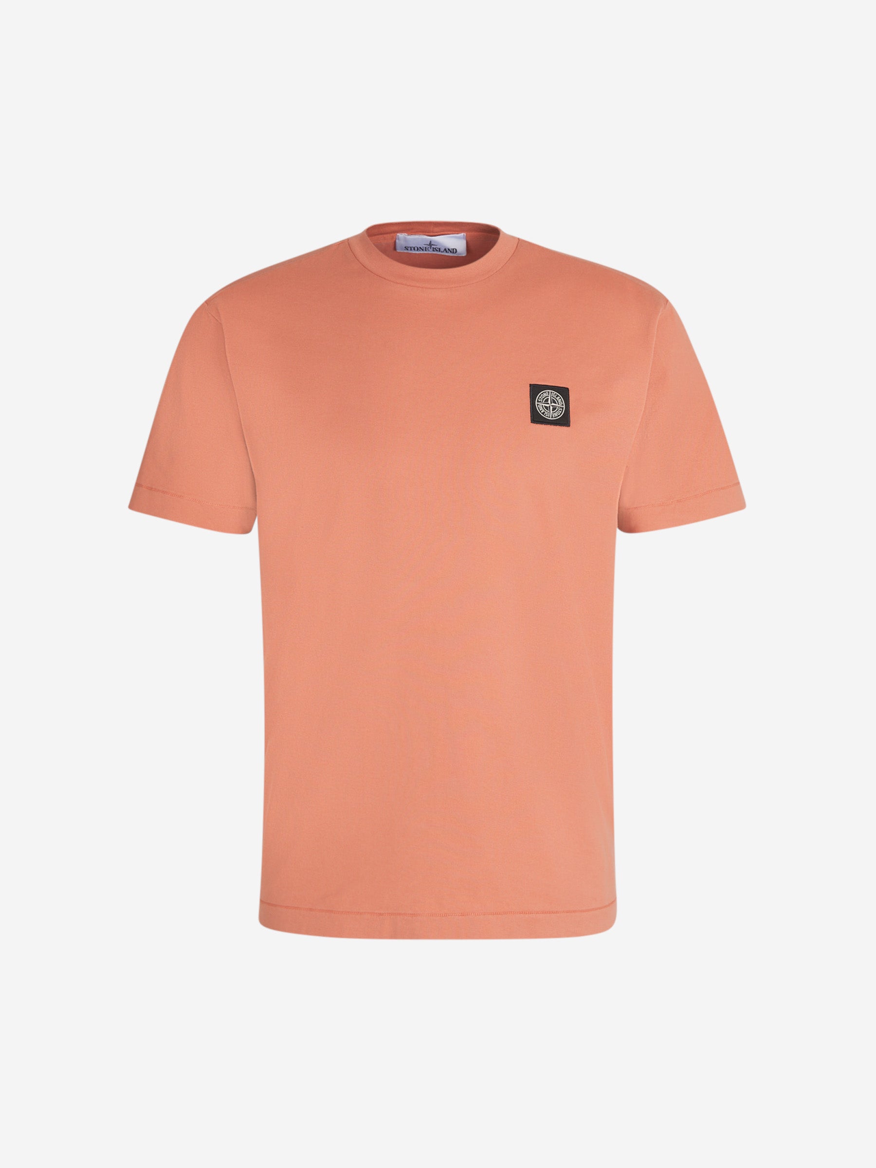 Оригінальна Cotton Logo T-Shirt Stone island – боковий вид