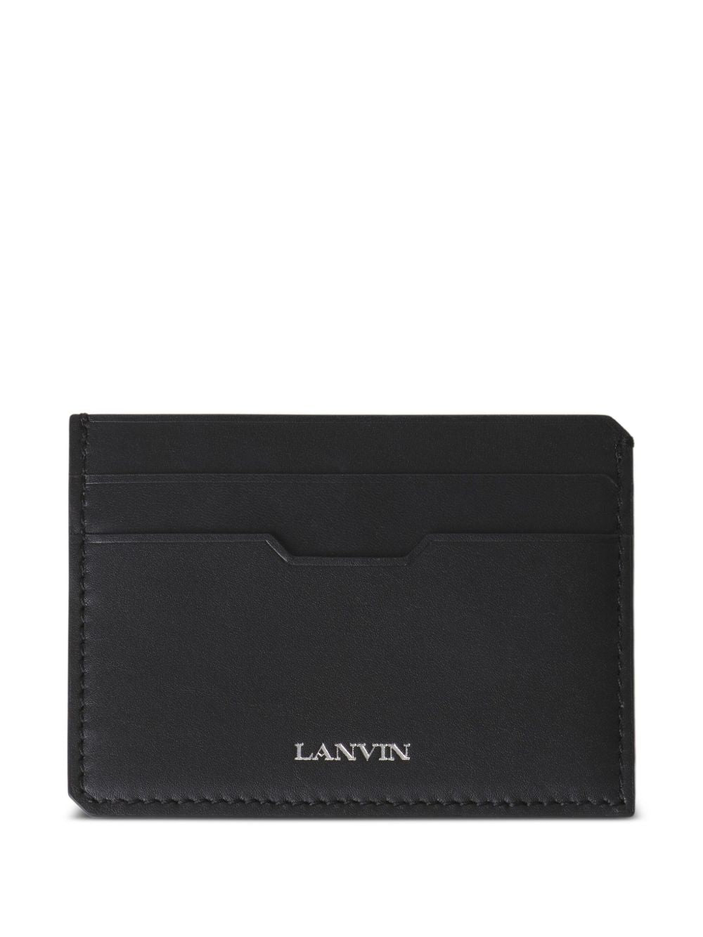 Logo-Stamp Card Holder Lanvin – Гарантія оригінальності – боковий вид