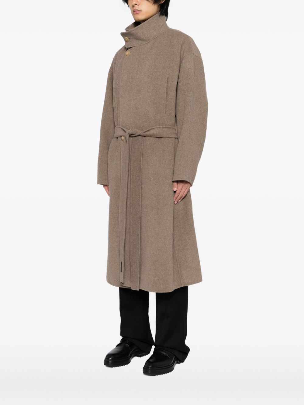 High-Neck Double-Breasted Coat Fear of god оригінал – Купити в Україні – вид ззаду