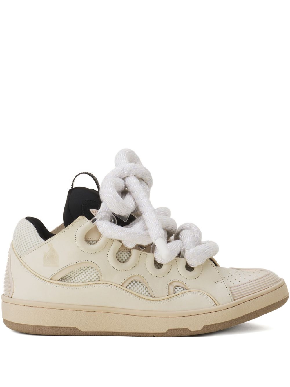 Curb Perforated Sneakers Lanvin – Гарантія оригінальності – боковий вид
