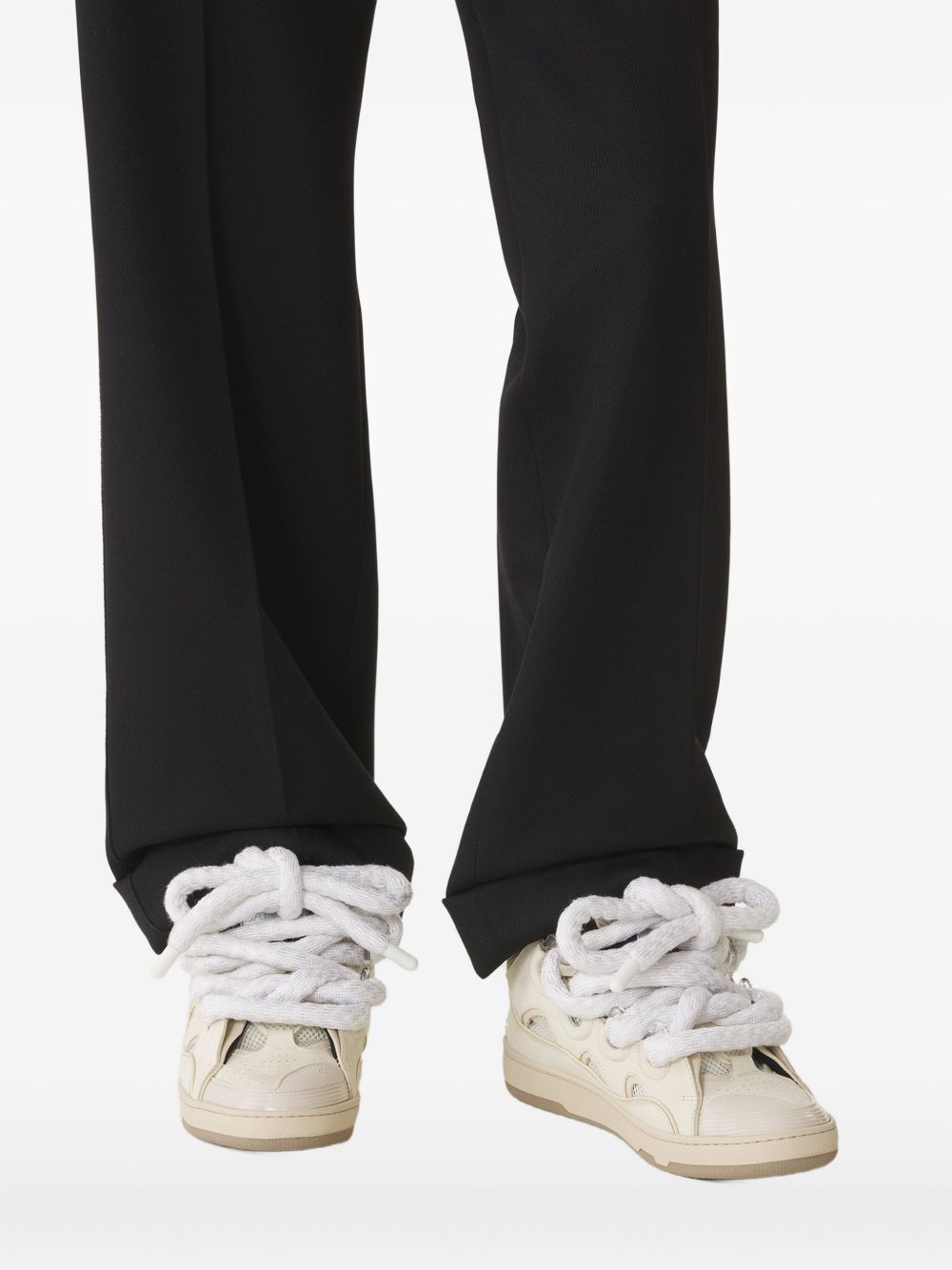 Curb Perforated Sneakers Lanvin – Гарантія оригінальності – вид ззаду