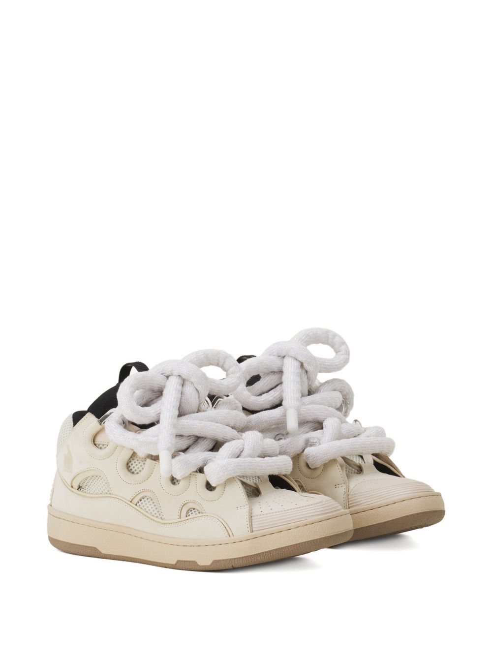 Curb Perforated Sneakers Lanvin – Гарантія оригінальності – збільшений вид