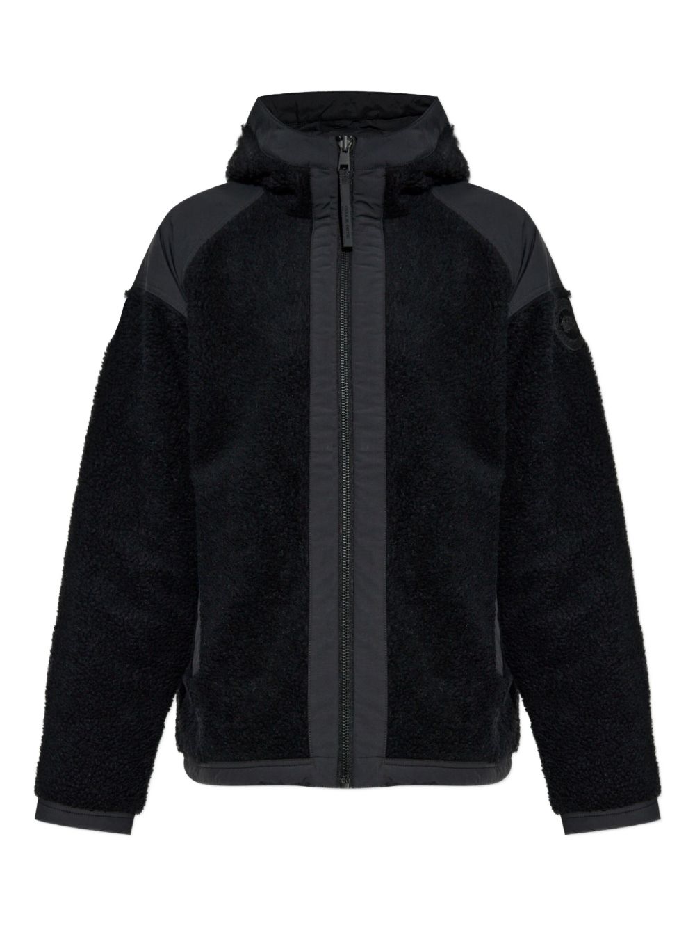 Оригінальна Logo-Patch Fleece Jacket Canada goose – боковий вид