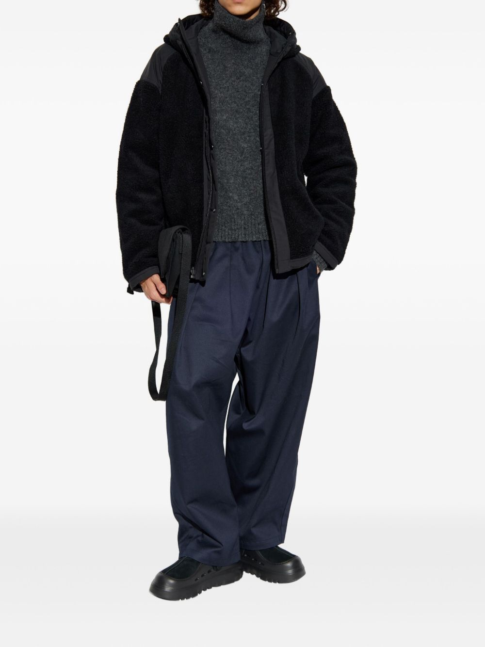Оригінальна Logo-Patch Fleece Jacket Canada goose – збільшений вид