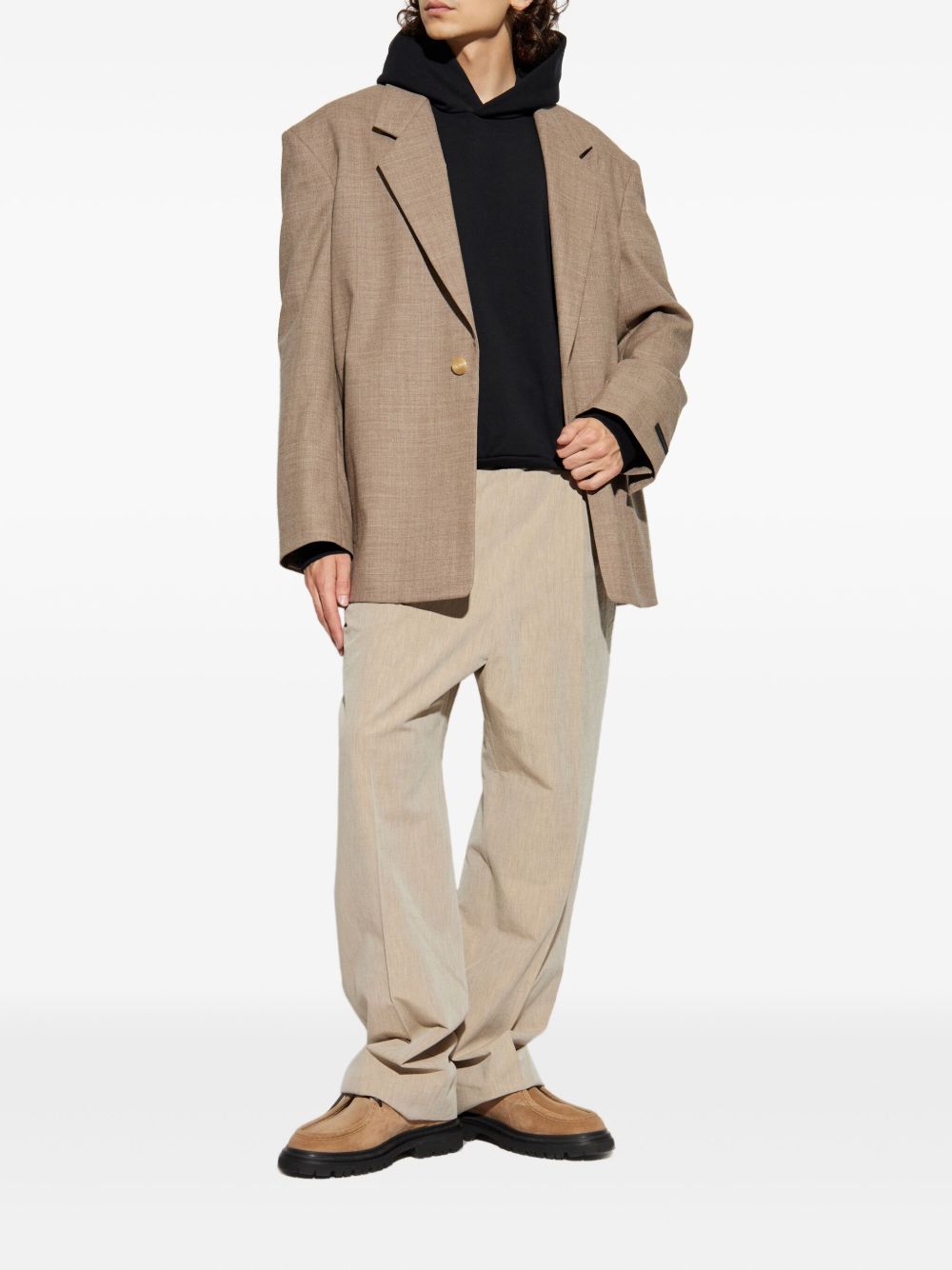 Оригінальна Pleat-Detailed Drawstring Trousers Fear of god – збільшений вид