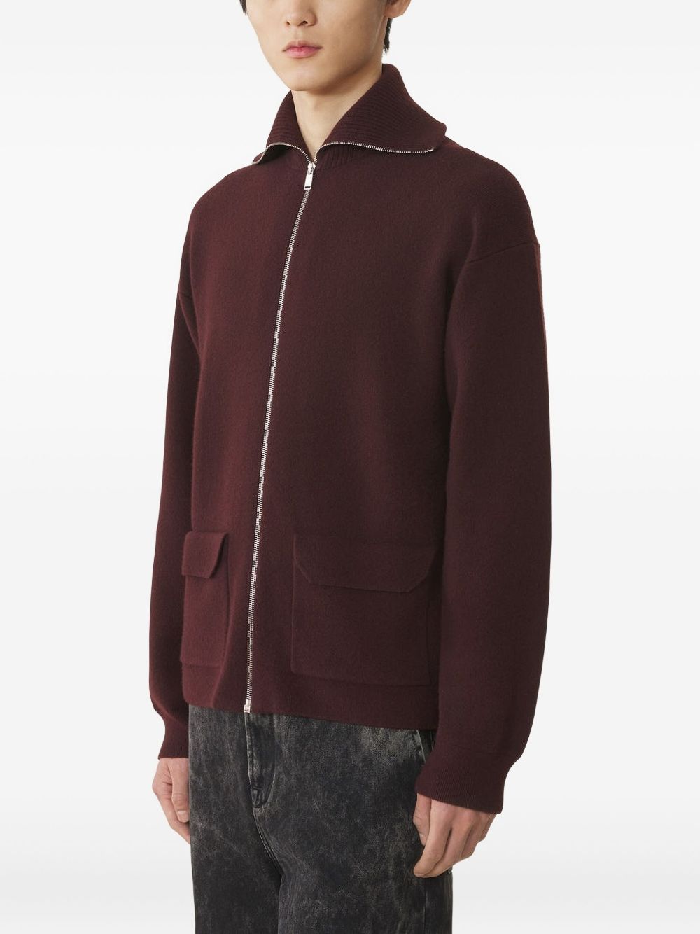 Оригінальна Zip-Fastening Cashmere Cardigan Lanvin – детальний вид