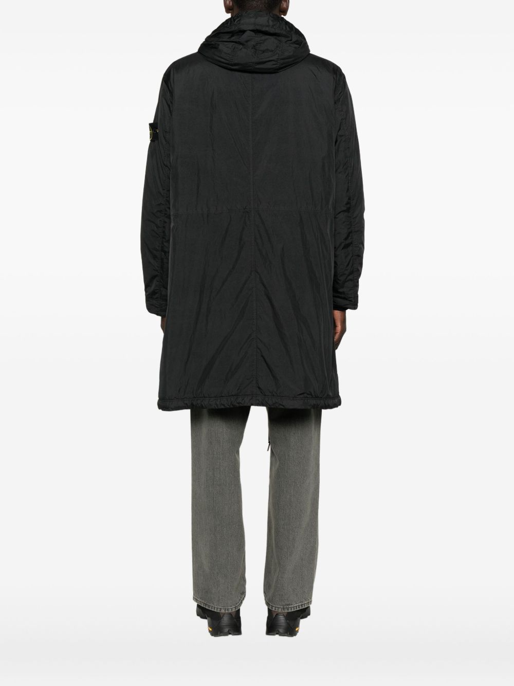 Оригінальна Hooded Drawstring Coat Stone island – детальний вид