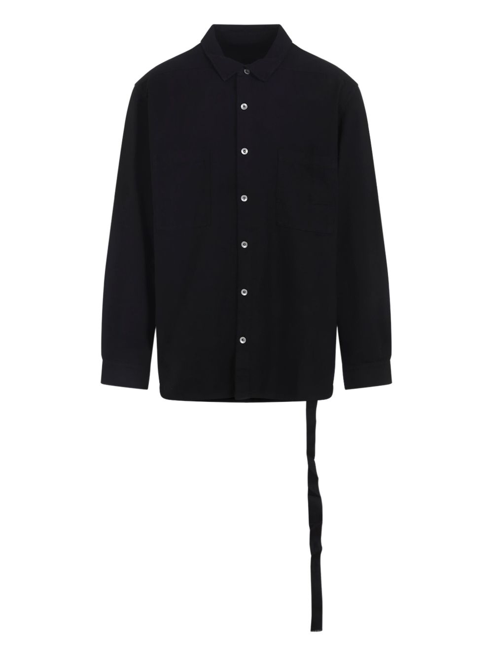Pocket Trailing-Tail Shirt Rick owens оригінал – Купити в Україні – боковий вид