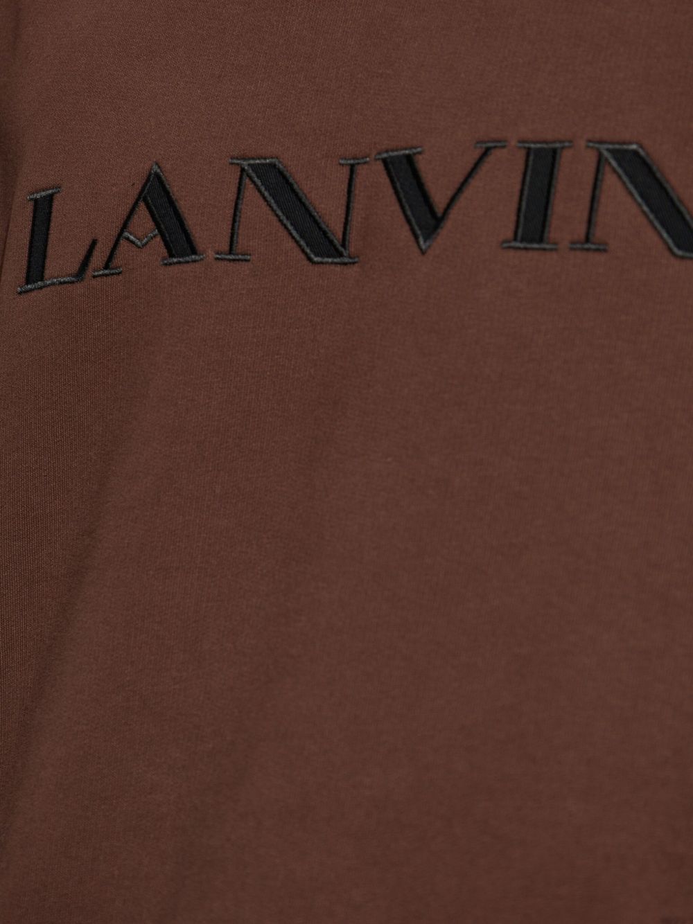 Logo-Embroidered Hoodie Lanvin – Гарантія оригінальності – детальний вид