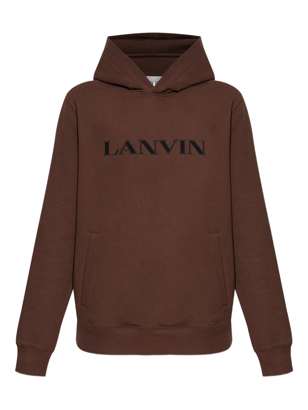 Logo-Embroidered Hoodie Lanvin – Гарантія оригінальності – боковий вид