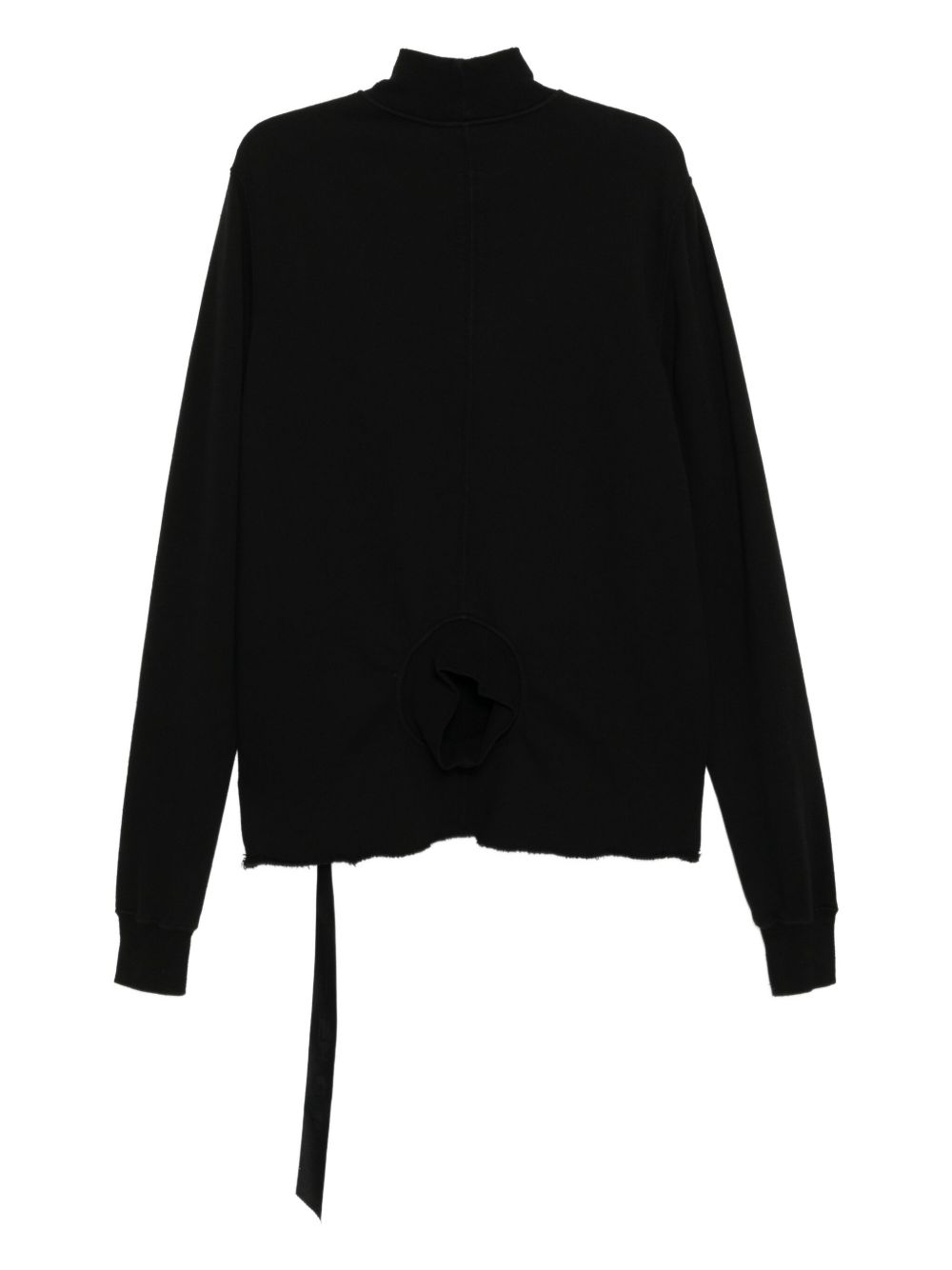 Оригінальна Double Funnel-Neck Sweatshirt Rick owens – боковий вид
