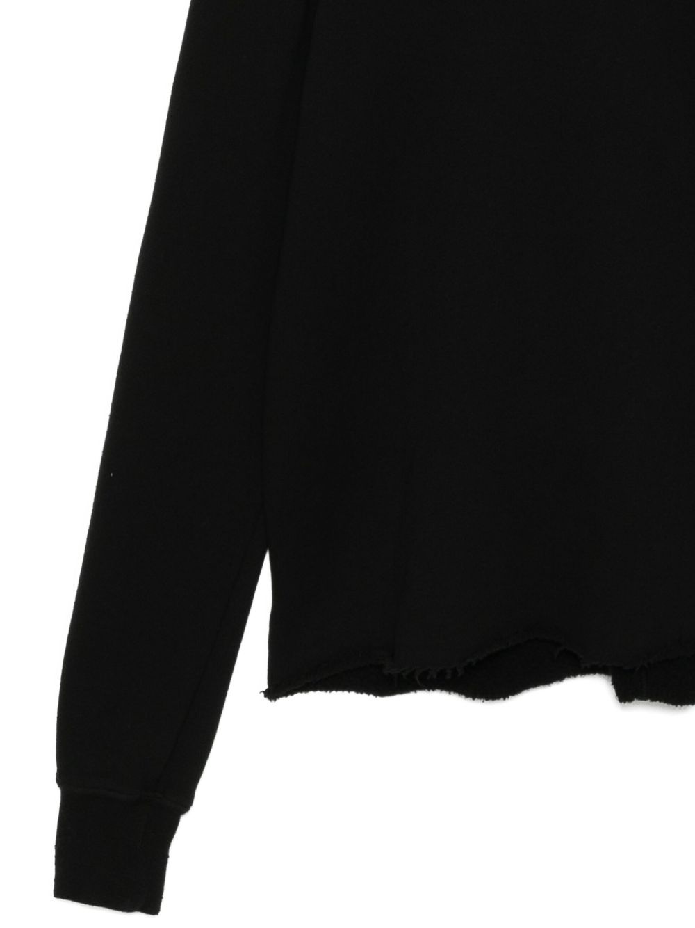 Оригінальна Double Funnel-Neck Sweatshirt Rick owens – вид ззаду