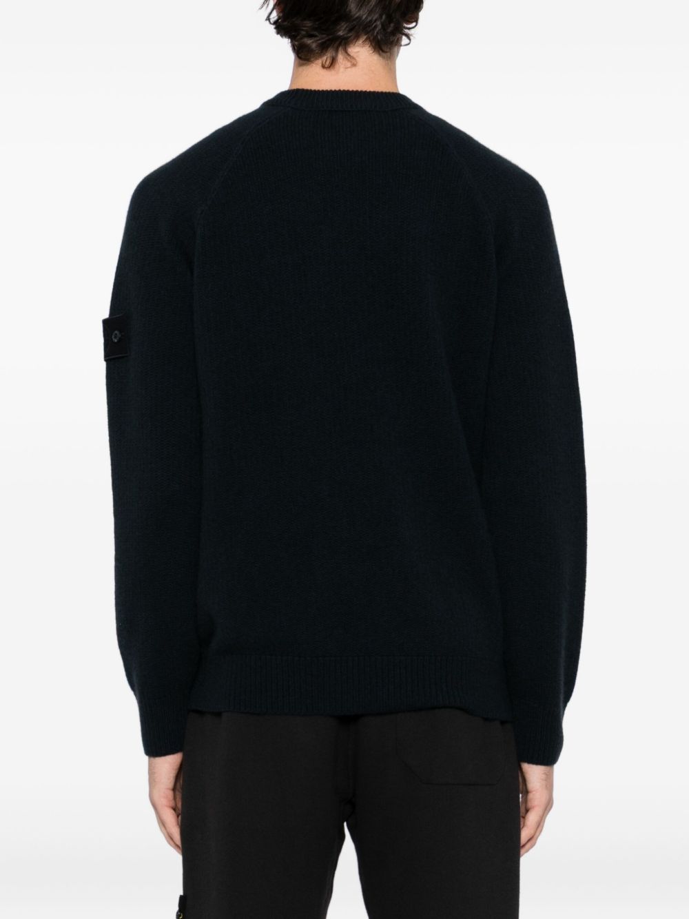 Оригінальна Logo-Patch Jumper Stone island – вид ззаду