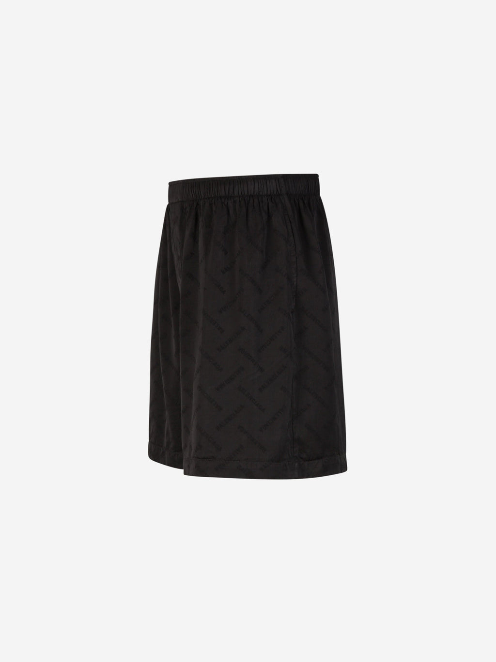 Оригінальна Viscose Flowy Bermuda Shorts Balenciaga – вид ззаду