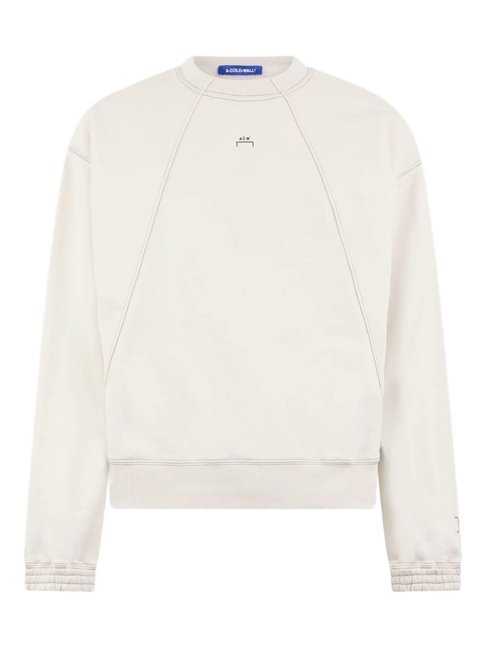 Panelled Cotton Sweatshirt A cold wall оригінал – Купити в Україні – боковий вид