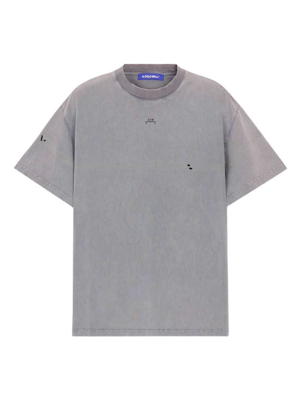 Distressed Cotton T-Shirt A cold wall – Гарантія оригінальності – боковий вид