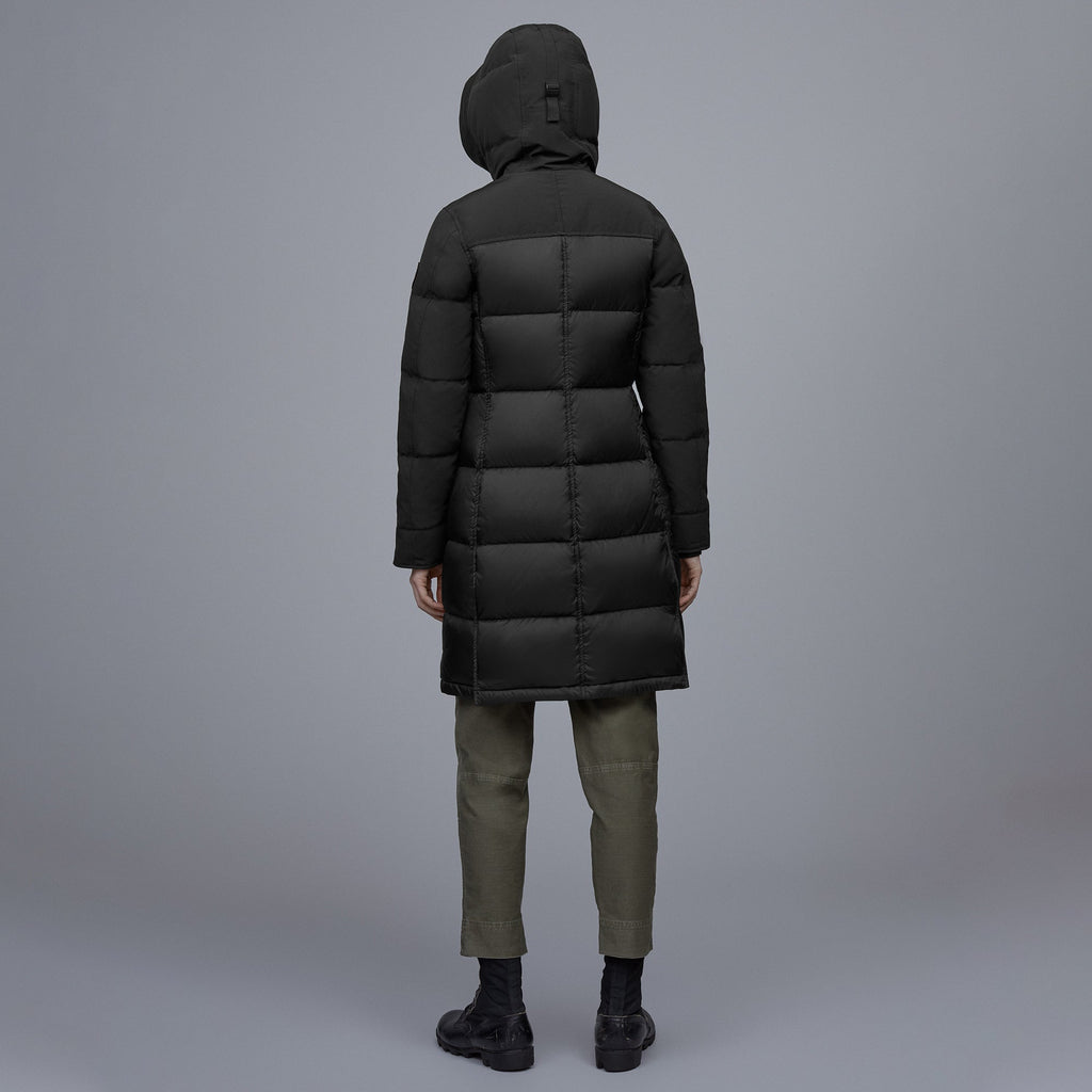 Оригінальна Womens Ladies Rowley Parka Black Canada goose – детальний вид