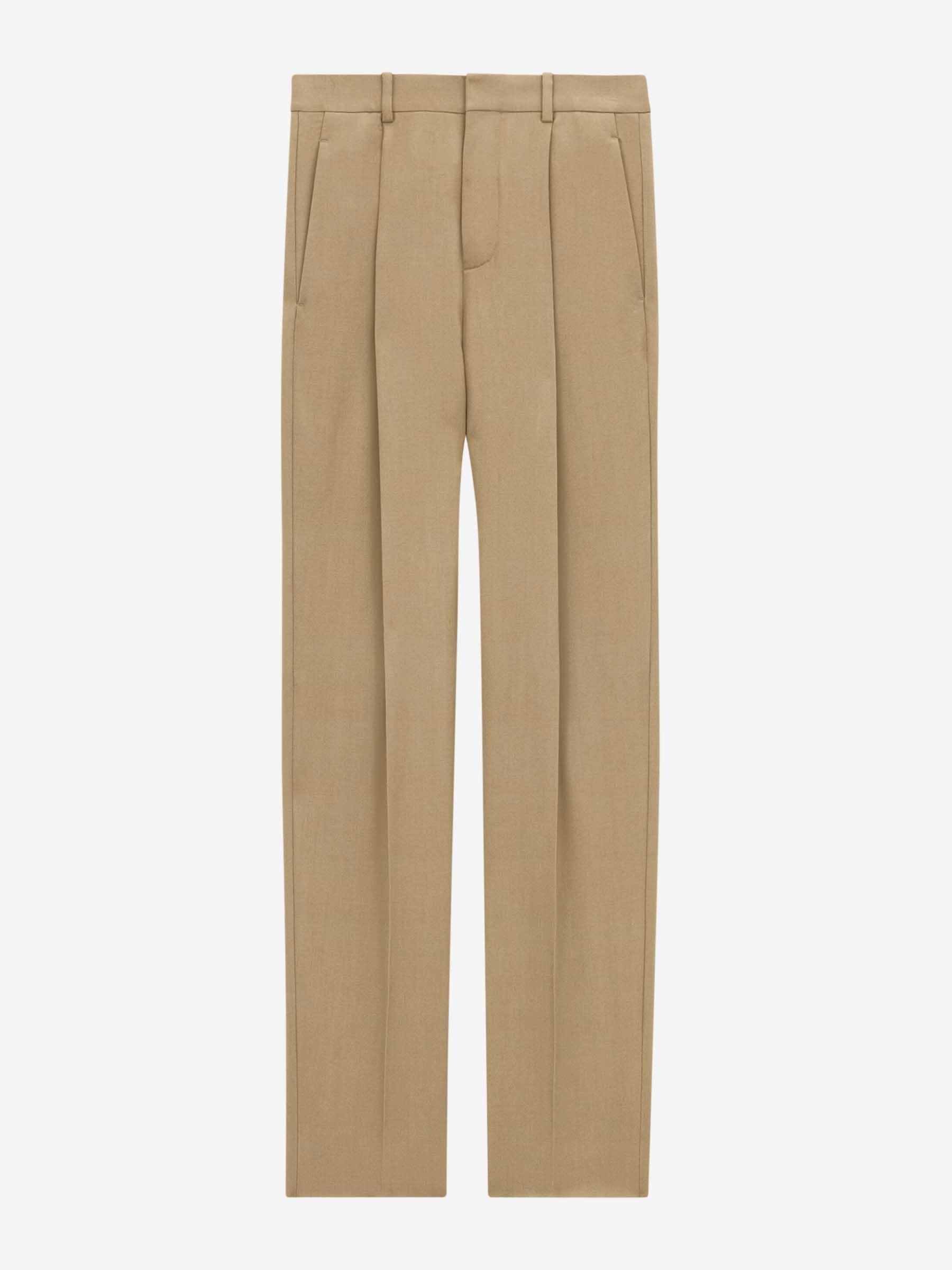 Formal Wool Pants Saint laurent – Гарантія оригінальності – боковий вид