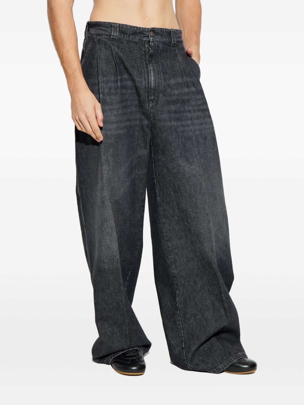 Button-Fastening Jeans Maison margiela – Гарантія оригінальності – детальний вид