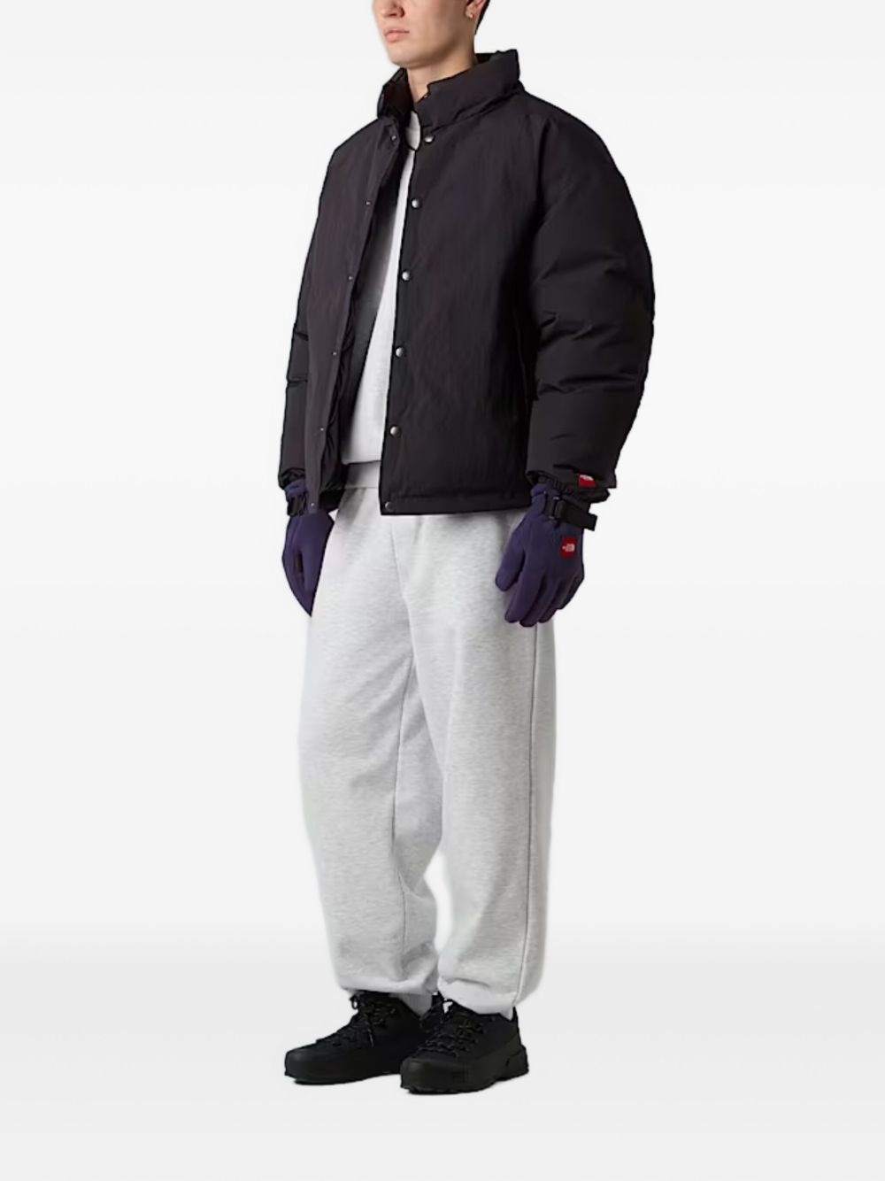 Red Box Puffer Jacket The north face – Гарантія оригінальності – вид ззаду