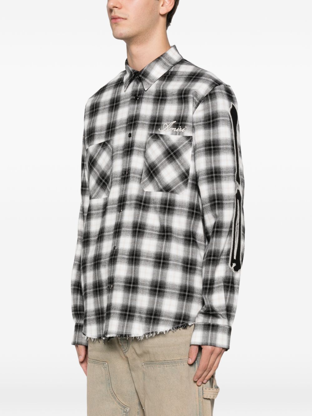 Bons Plaid Shirt Amiri оригінал – Купити в Україні – збільшений вид