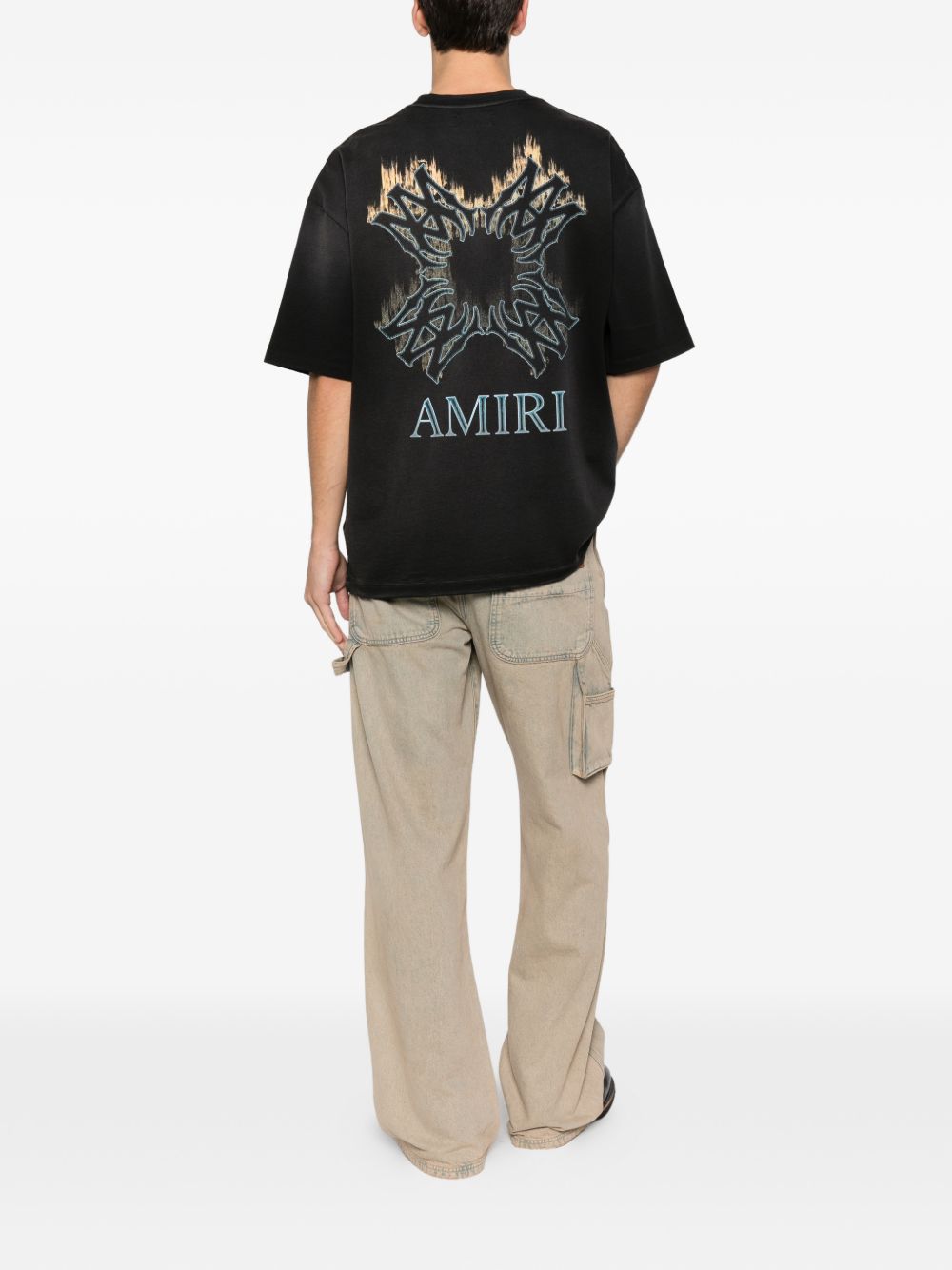 Оригінальна Ma Quad Flames T-Shirt Amiri – детальний вид