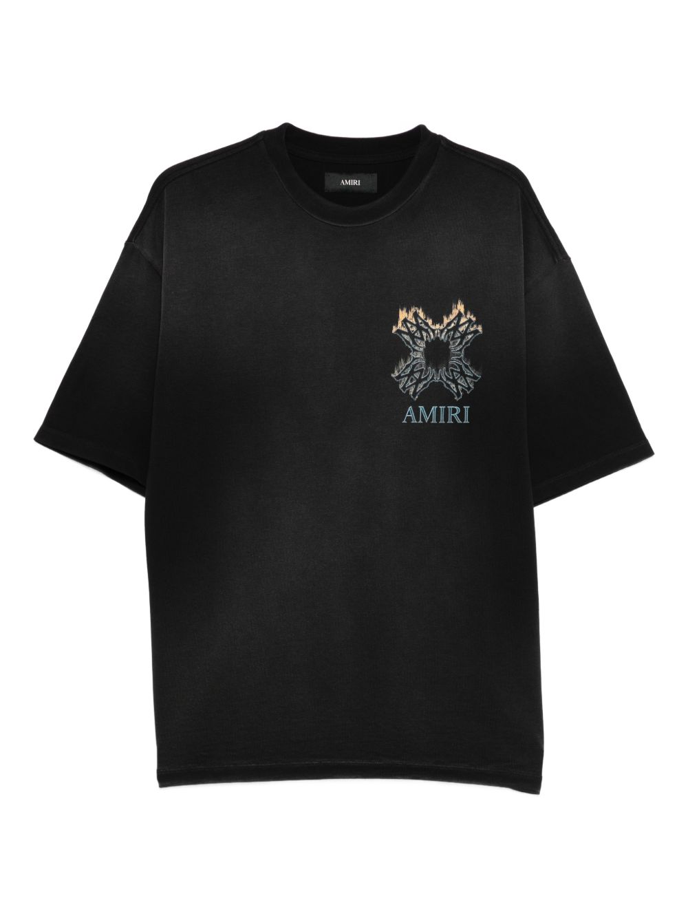 Оригінальна Ma Quad Flames T-Shirt Amiri – боковий вид